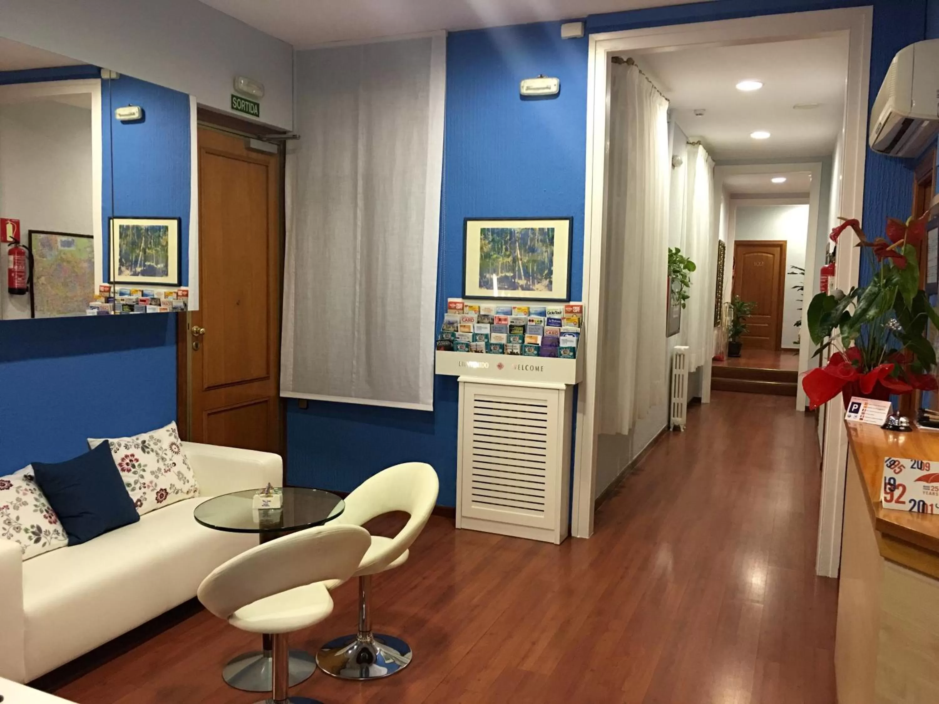 Lobby or reception in Hotel Pelayo