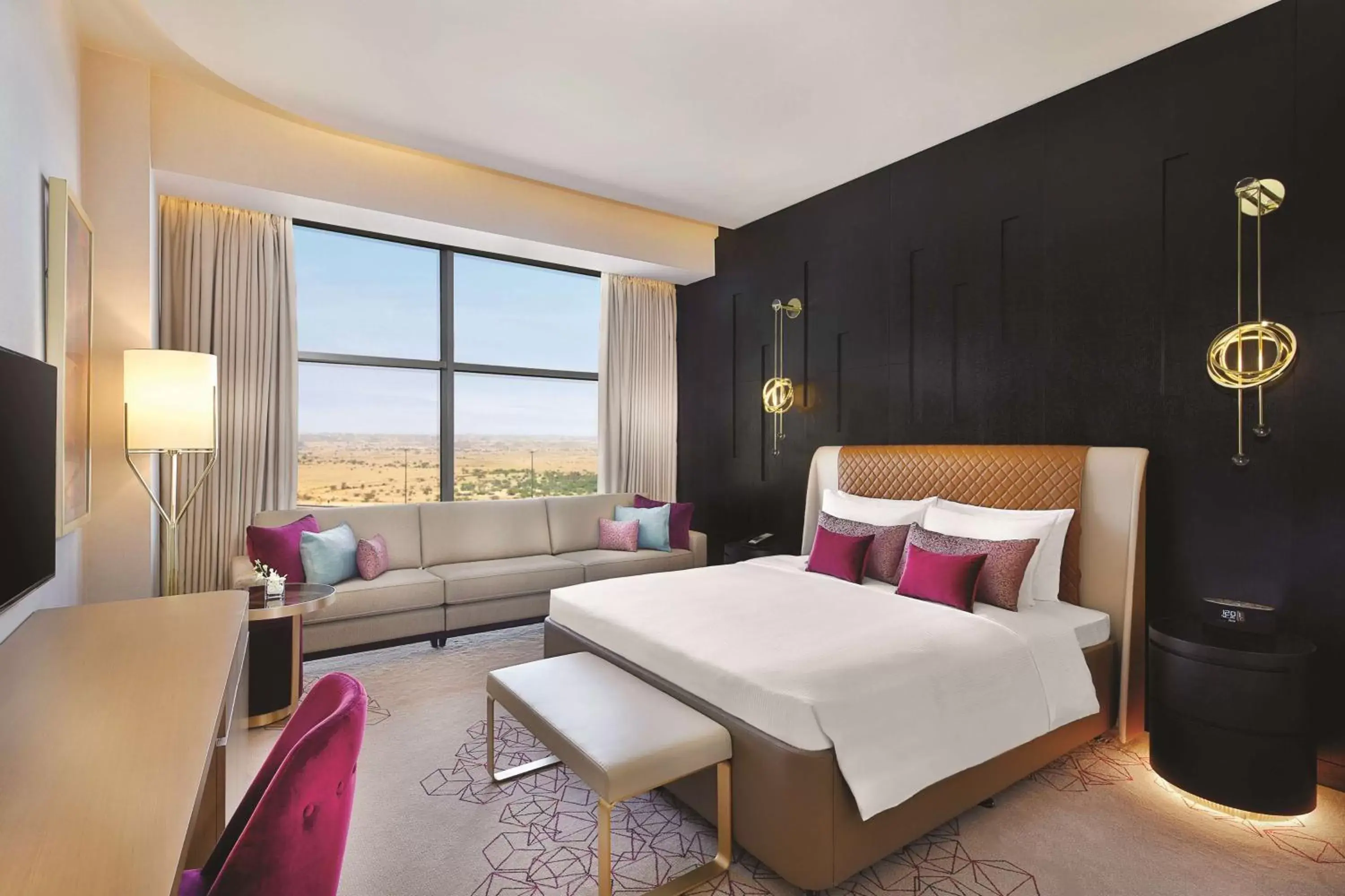 Bedroom in AlRayyan Hotel Doha, Curio Collection by Hilton