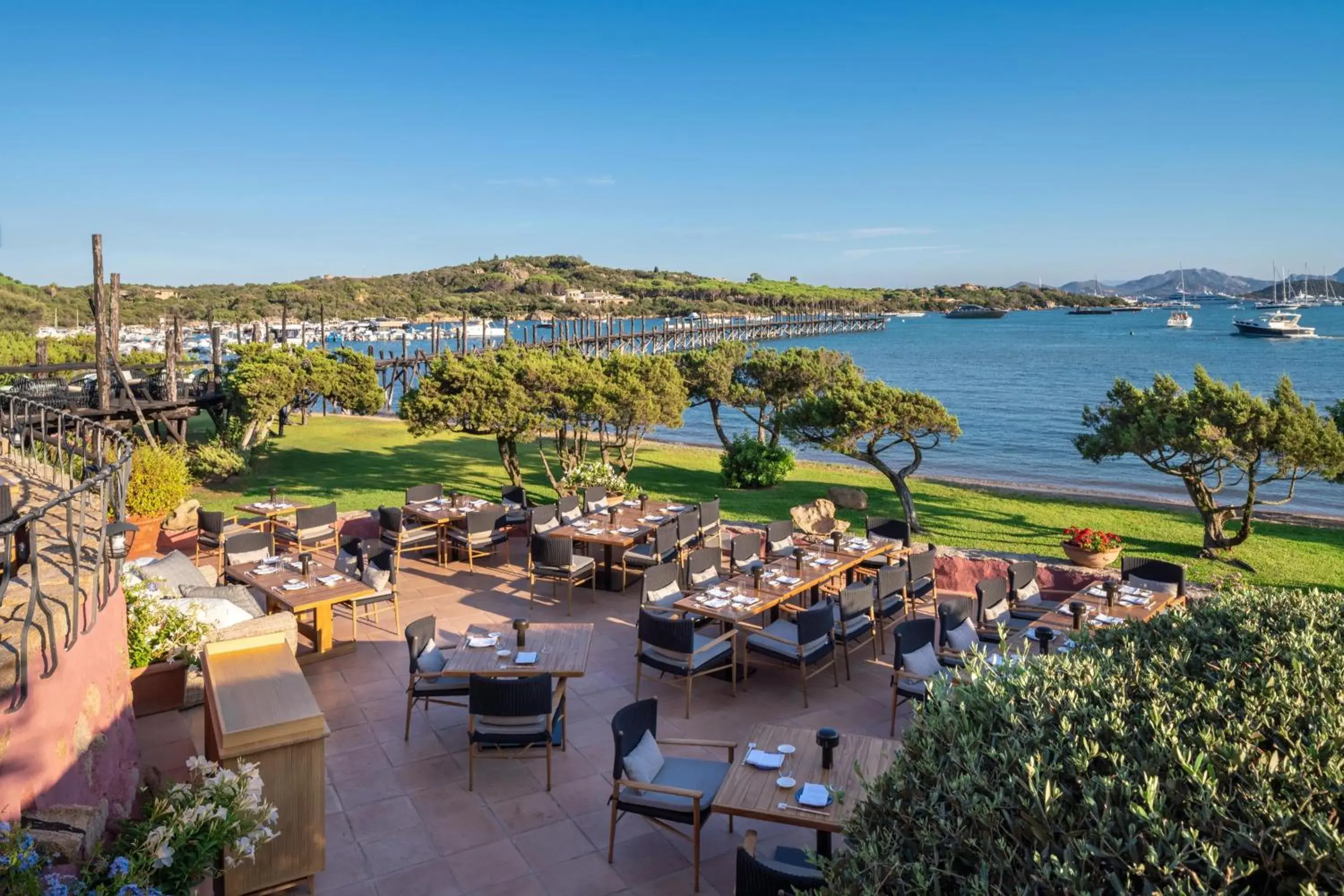 Restaurant/places to eat in Hotel Cala Di Volpe A Luxury Collection Hotel Costa Smeralda