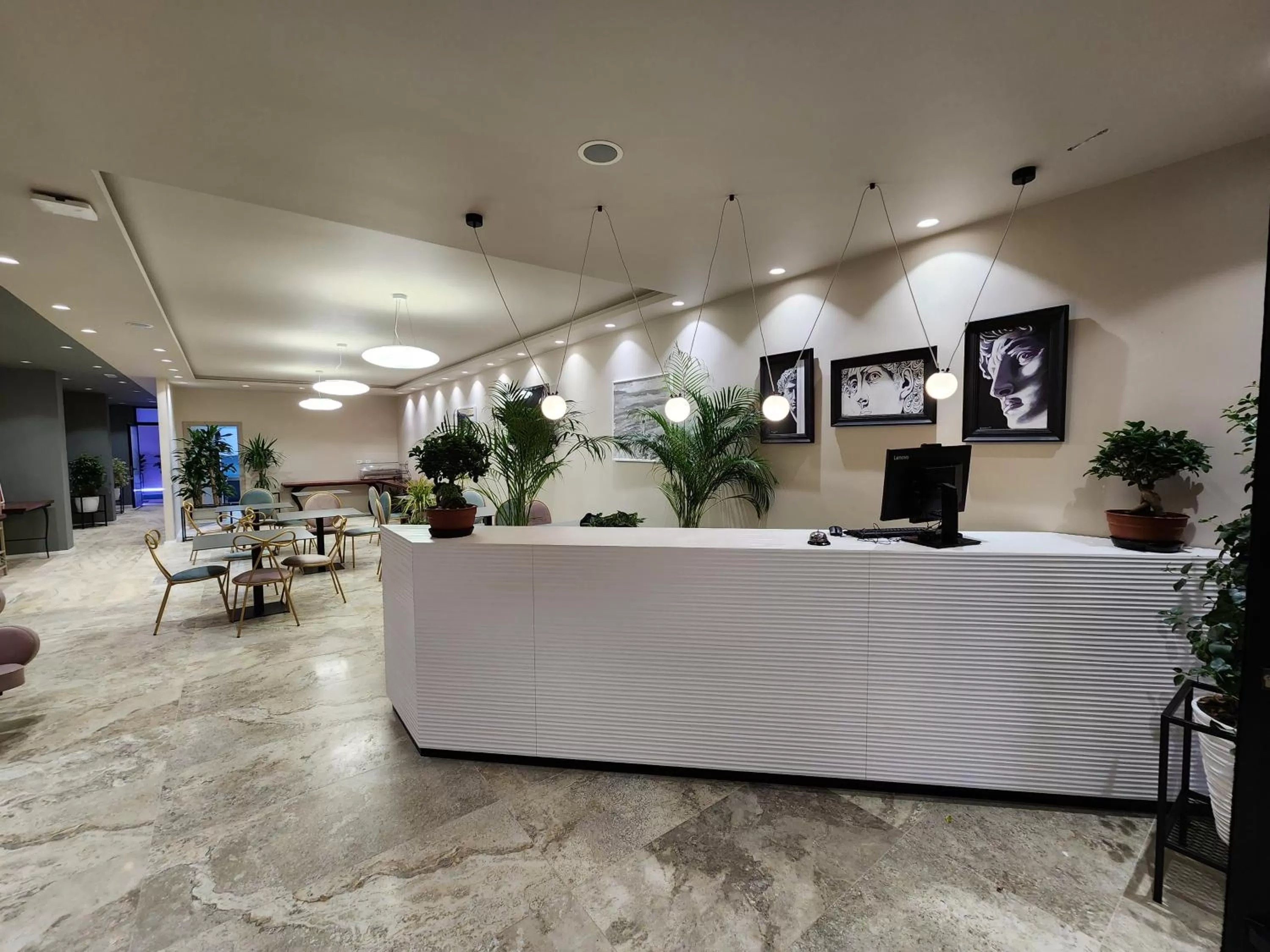 Lobby or reception in Festim Villa Hotel