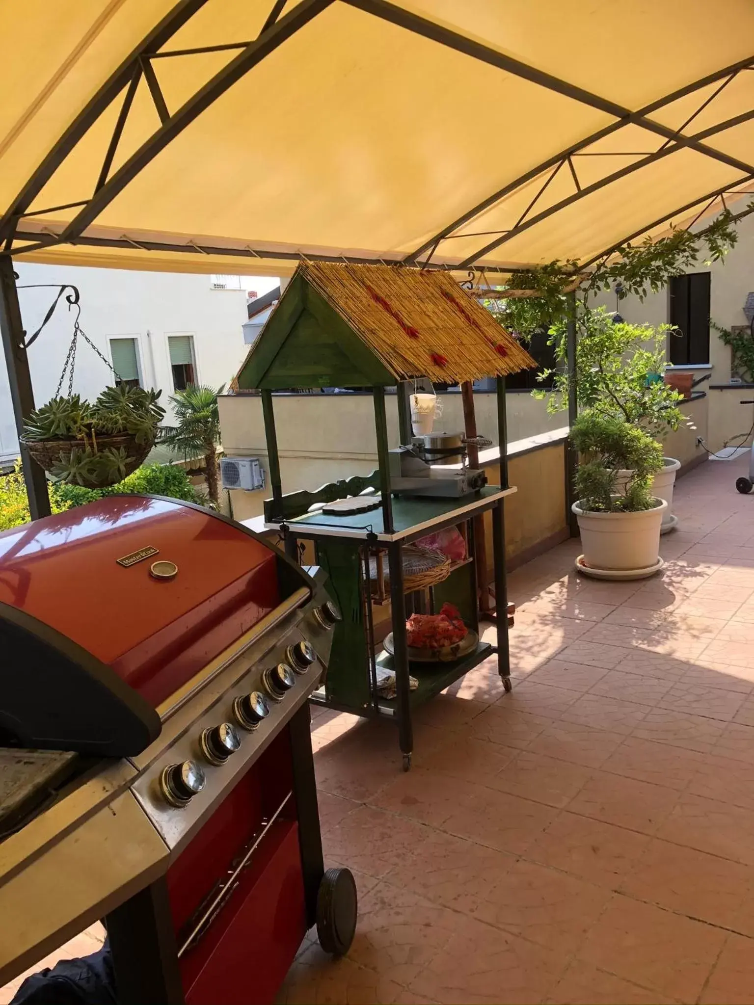 BBQ Facilities in Tourist room "Agata"