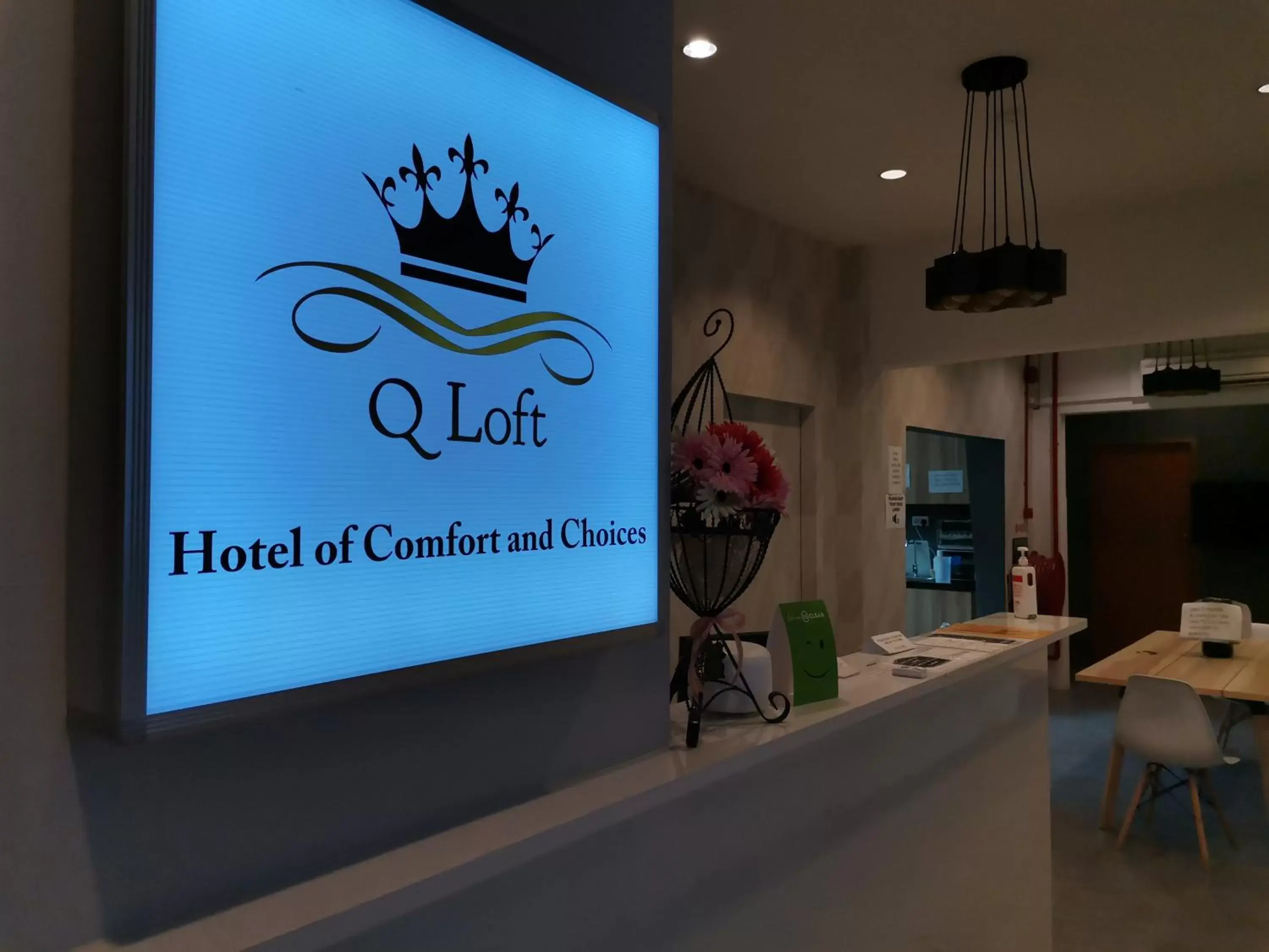 Area and facilities in Q Loft Hotels at Bedok