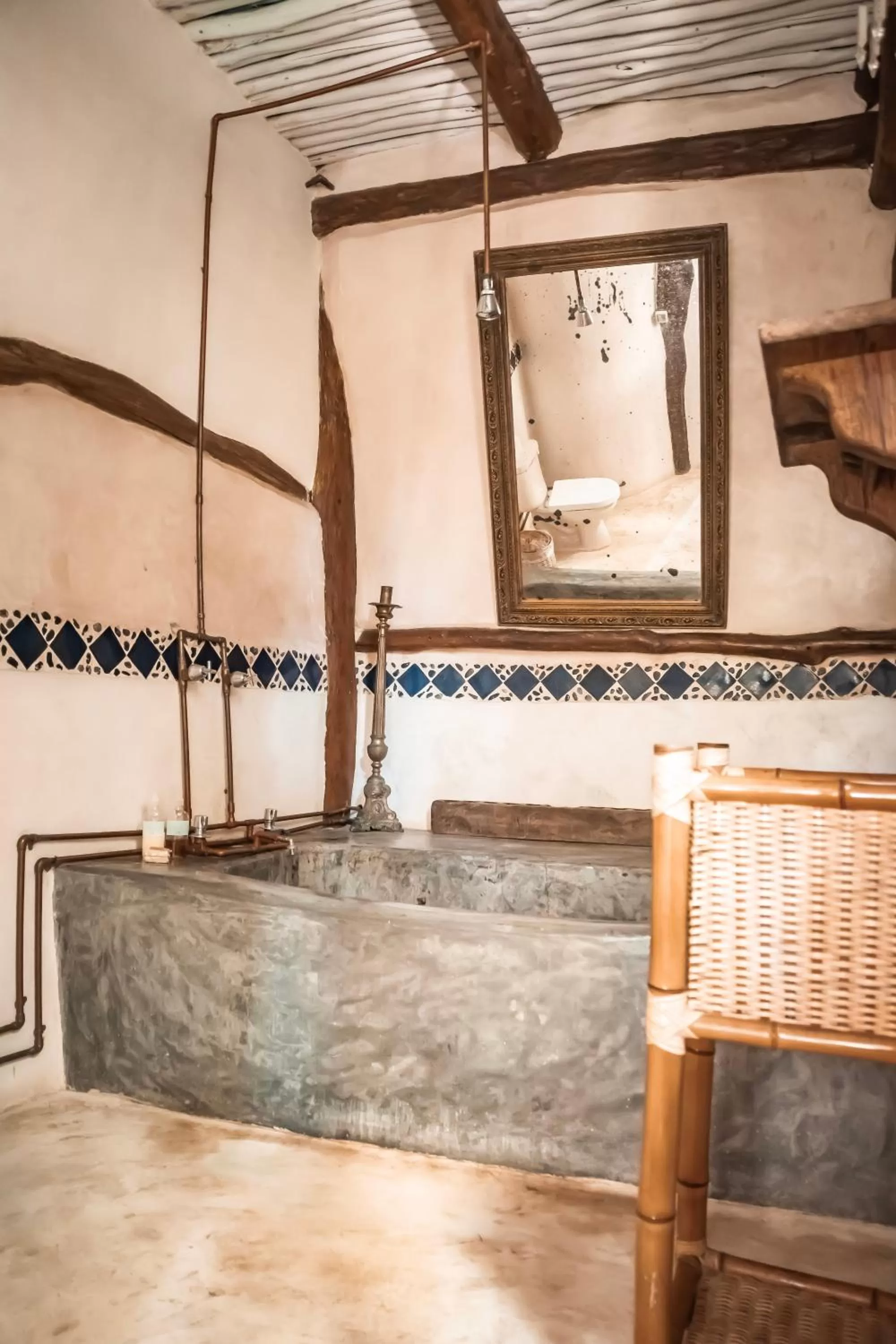 Toilet, Bathroom in Posada Lamar Tulum Beach Front and Pool