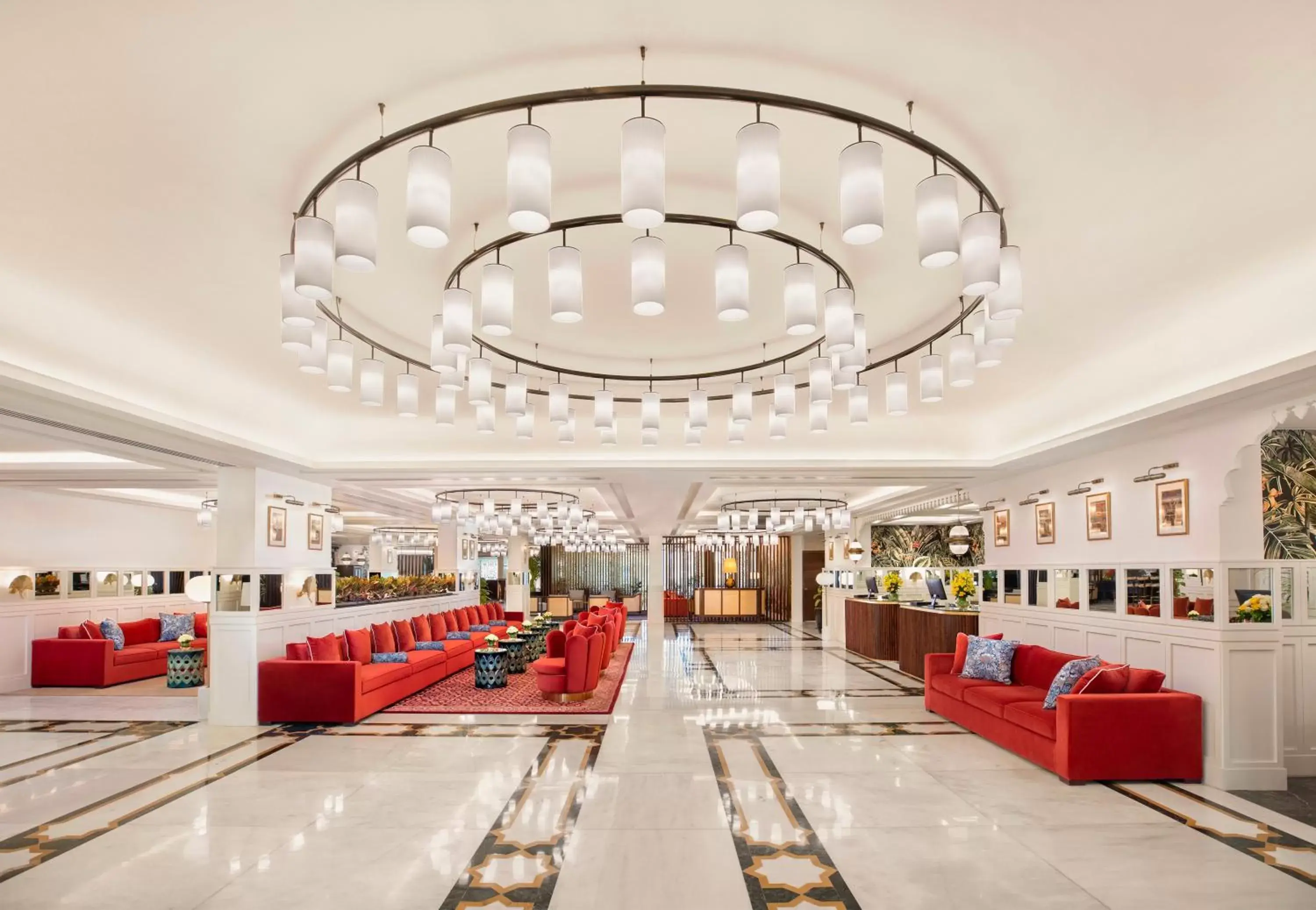 Lobby or reception in Tajview, Agra-IHCL SeleQtions Lobby or reception in Tajview, Agra-IHCL SeleQtions