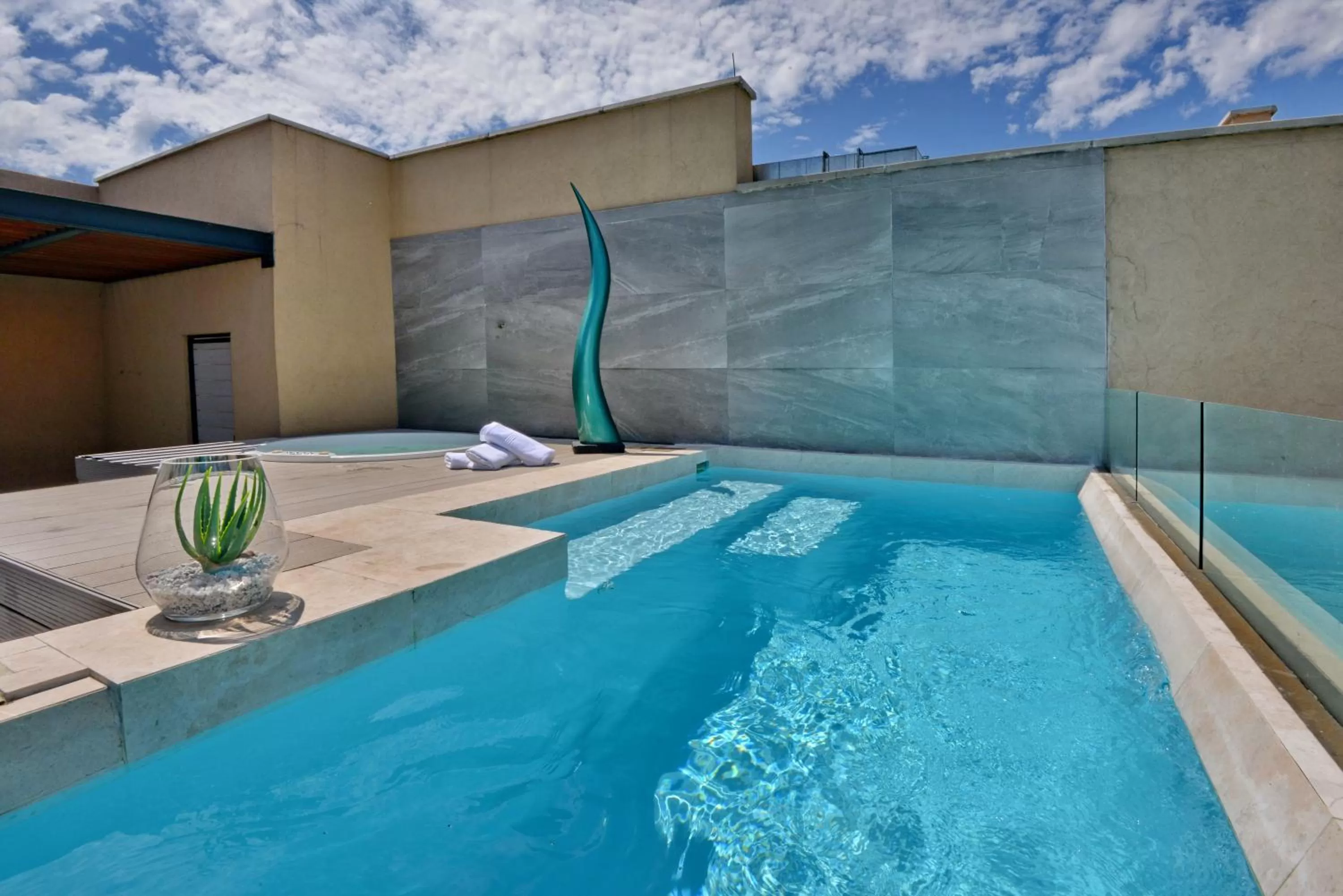 Swimming pool in The Houghton Hotel, Spa, Wellness & Golf