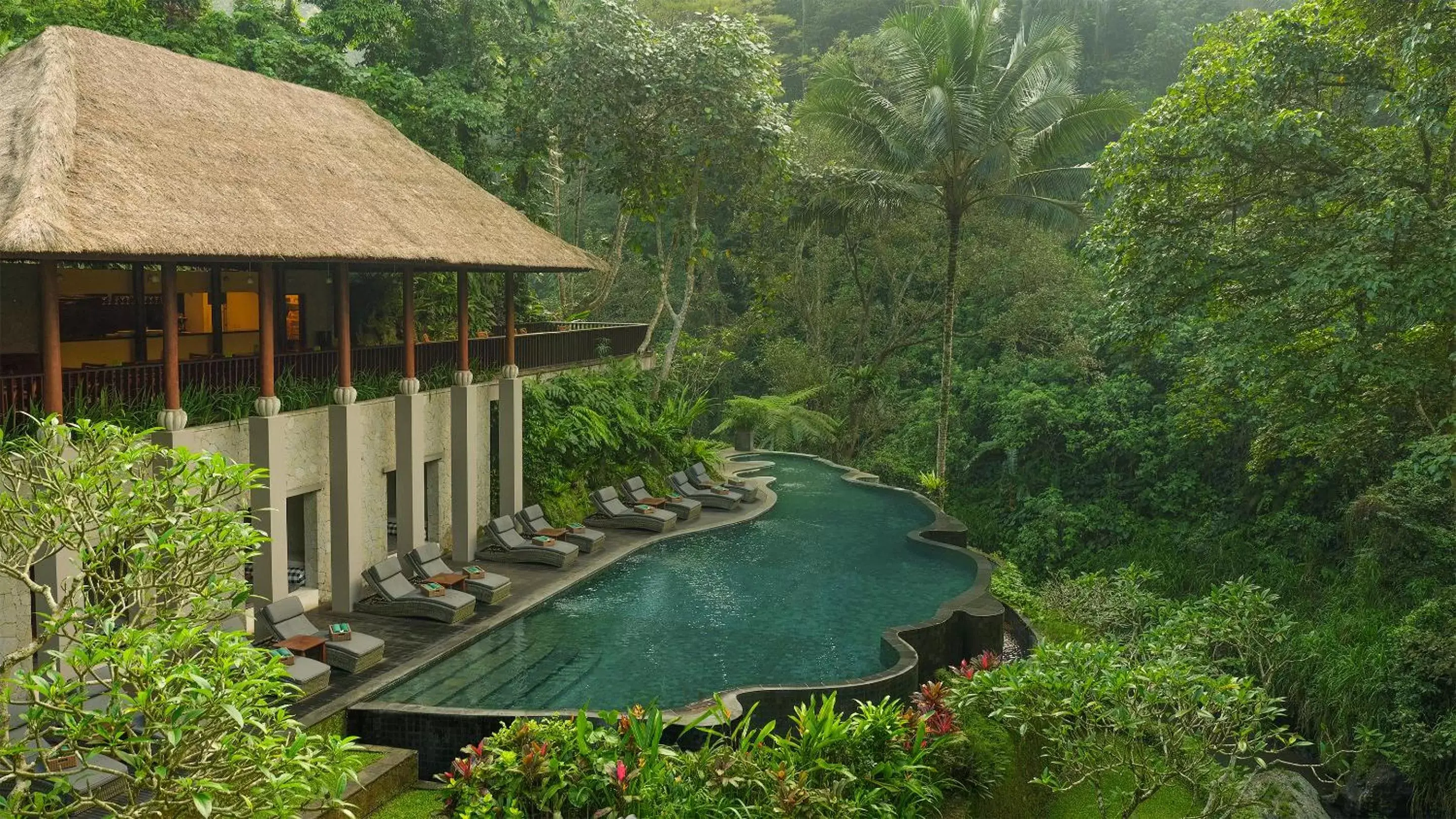 View (from property/room), Pool View in Maya Ubud Resort & Spa