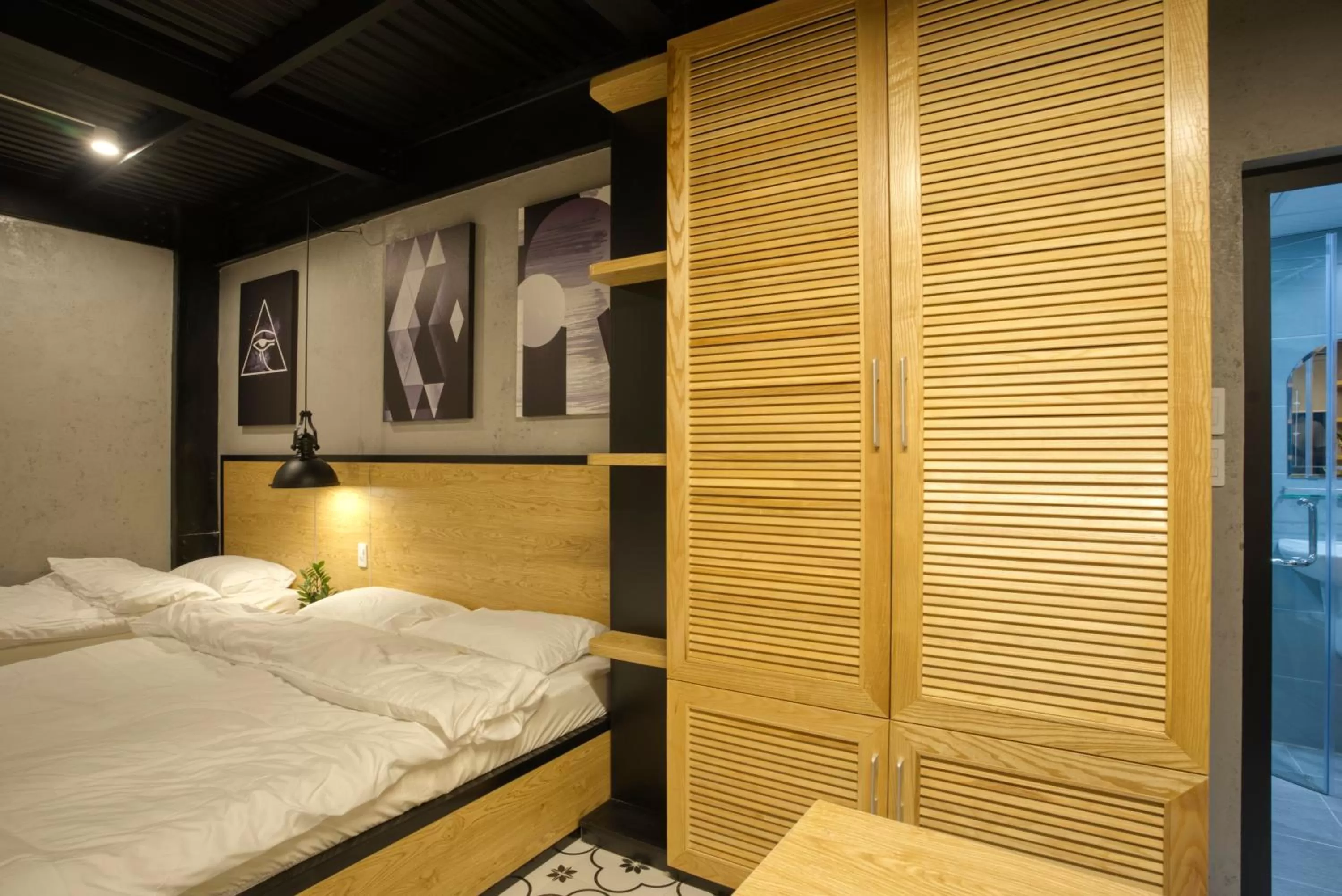 Bed in THE NEST QUANG BINH