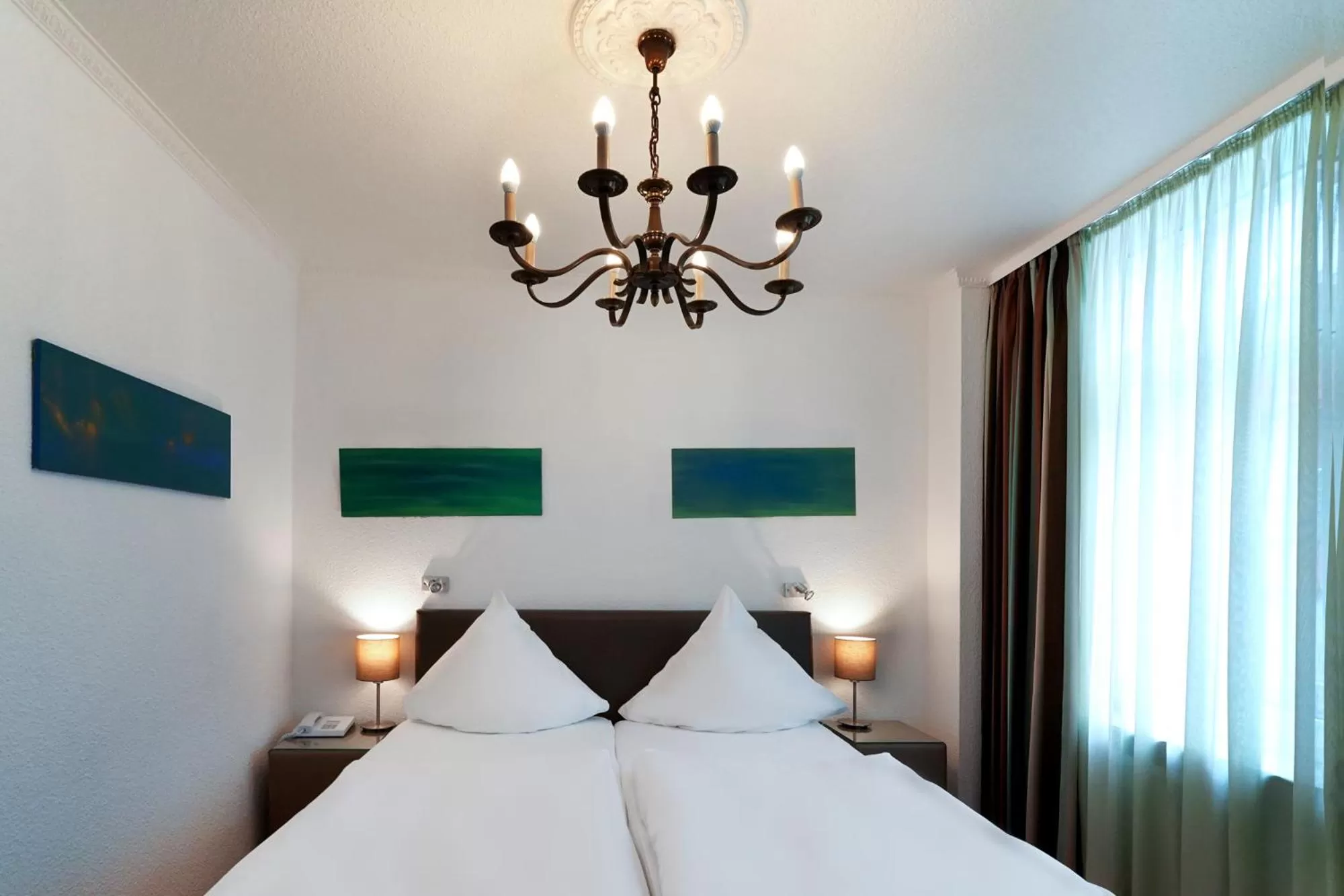 Photo of the whole room, Bed in Hotel im Kupferkessel