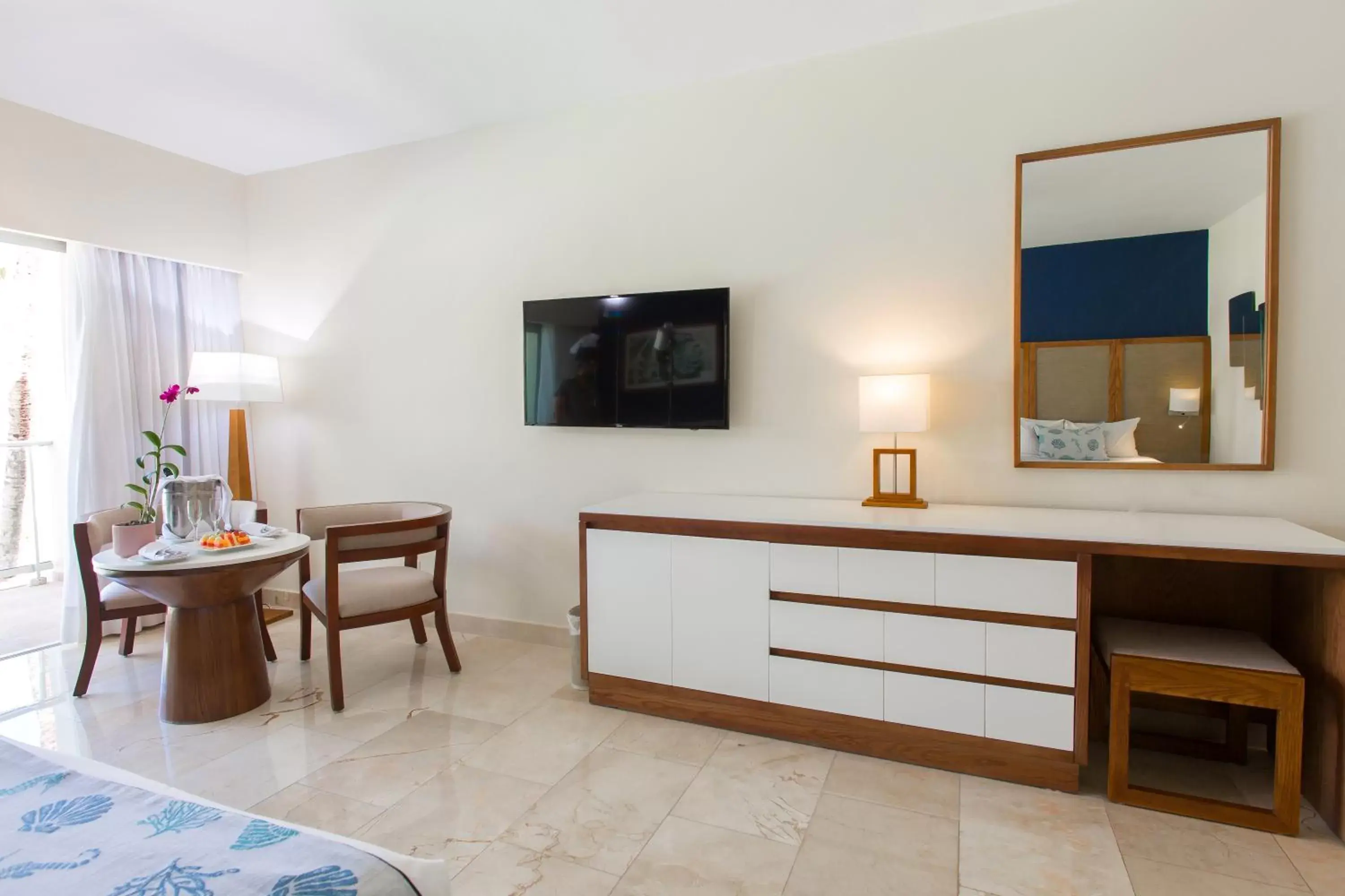 Bedroom, TV/Entertainment Center in Impressive Premium Punta Cana - All Inclusive