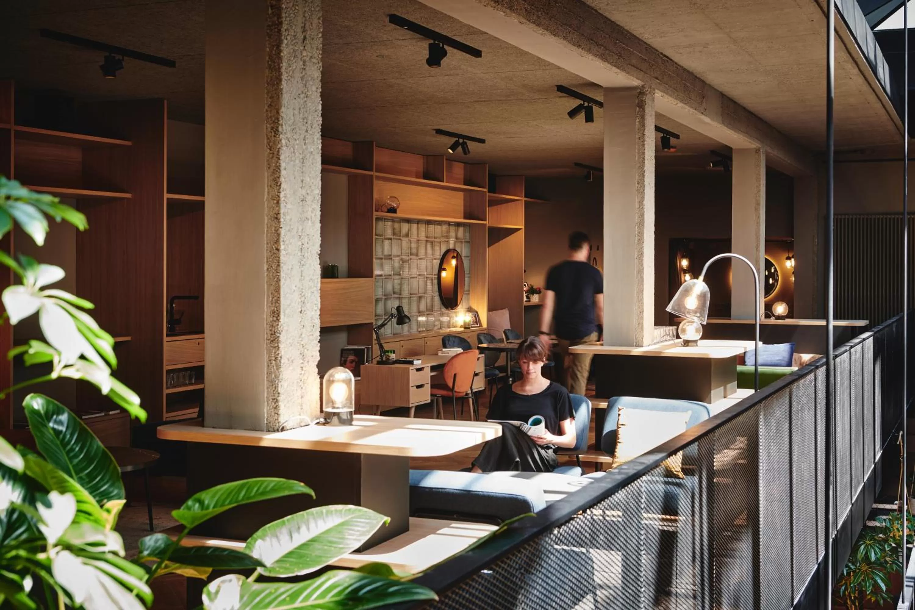 Decorative detail in Hotel Gilbert