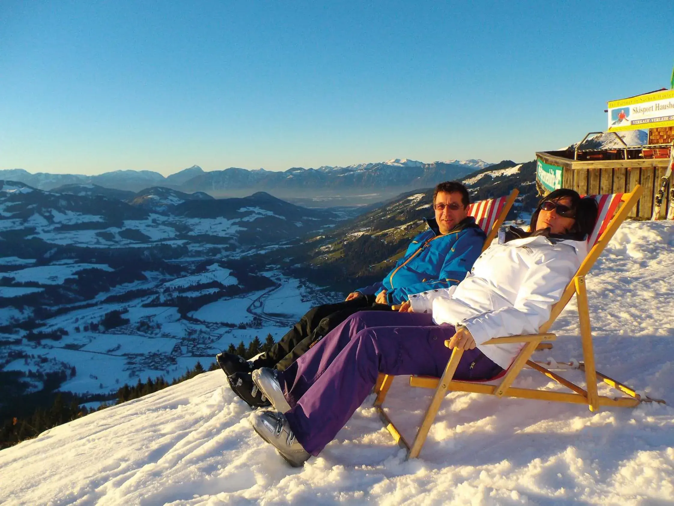 Skiing in Landhotel Schermer