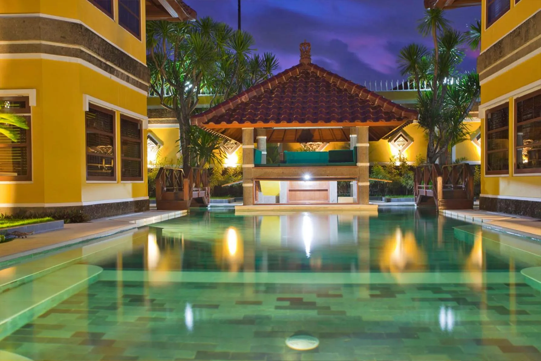 Pool view in Apel Villa Sanur