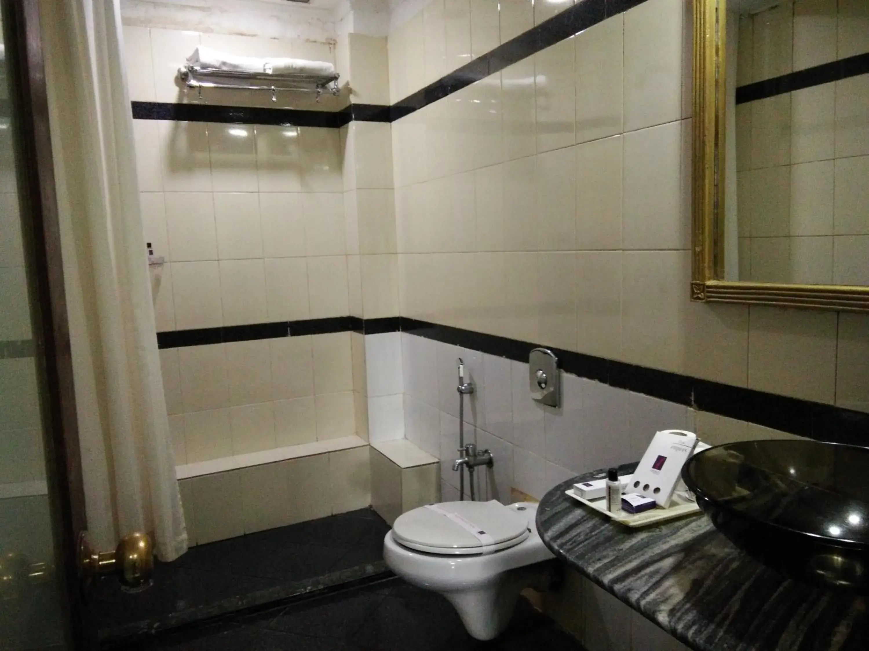 Bathroom in Empires Hotel