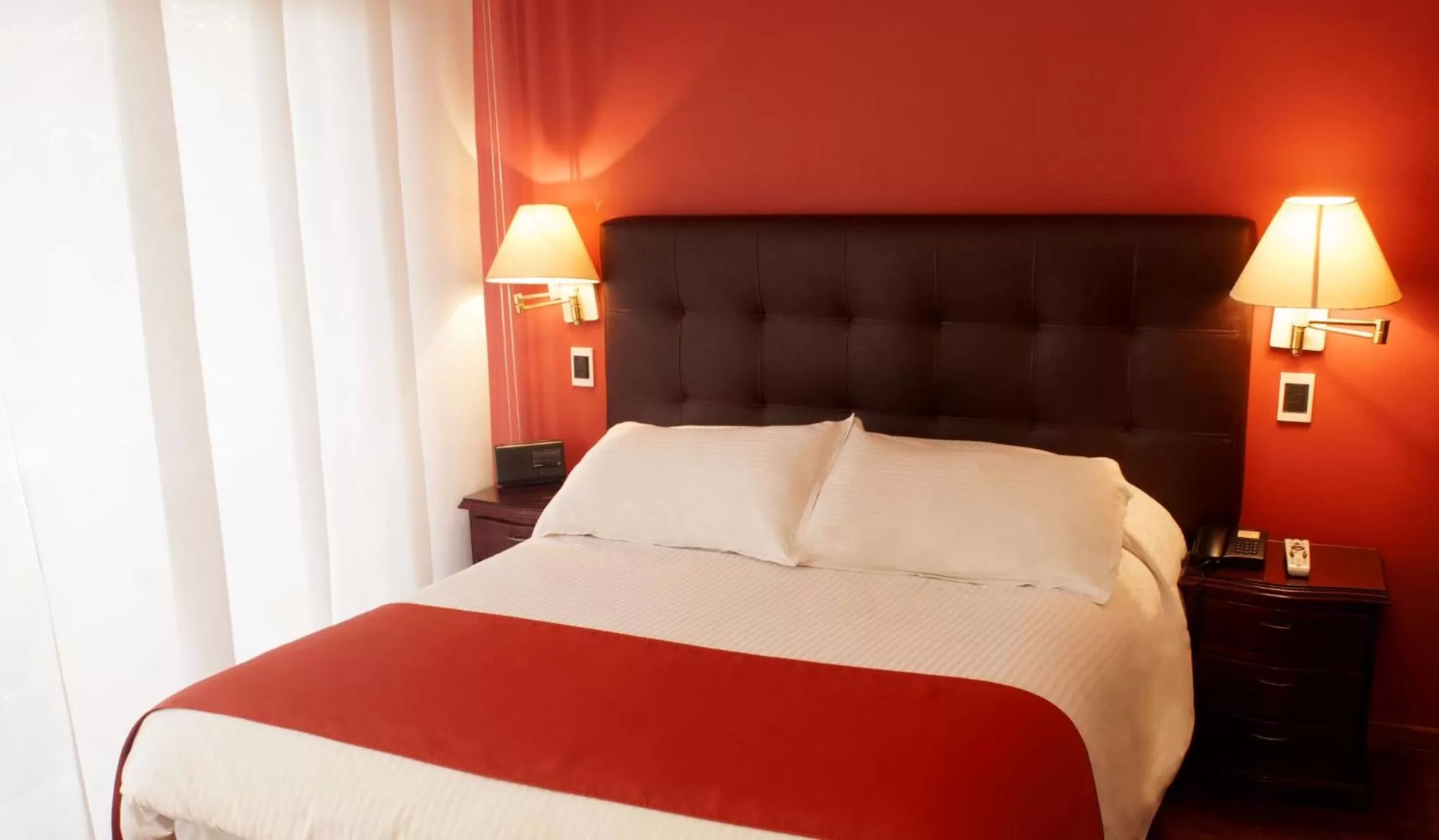 Bed in Apartaestudios Los Andes