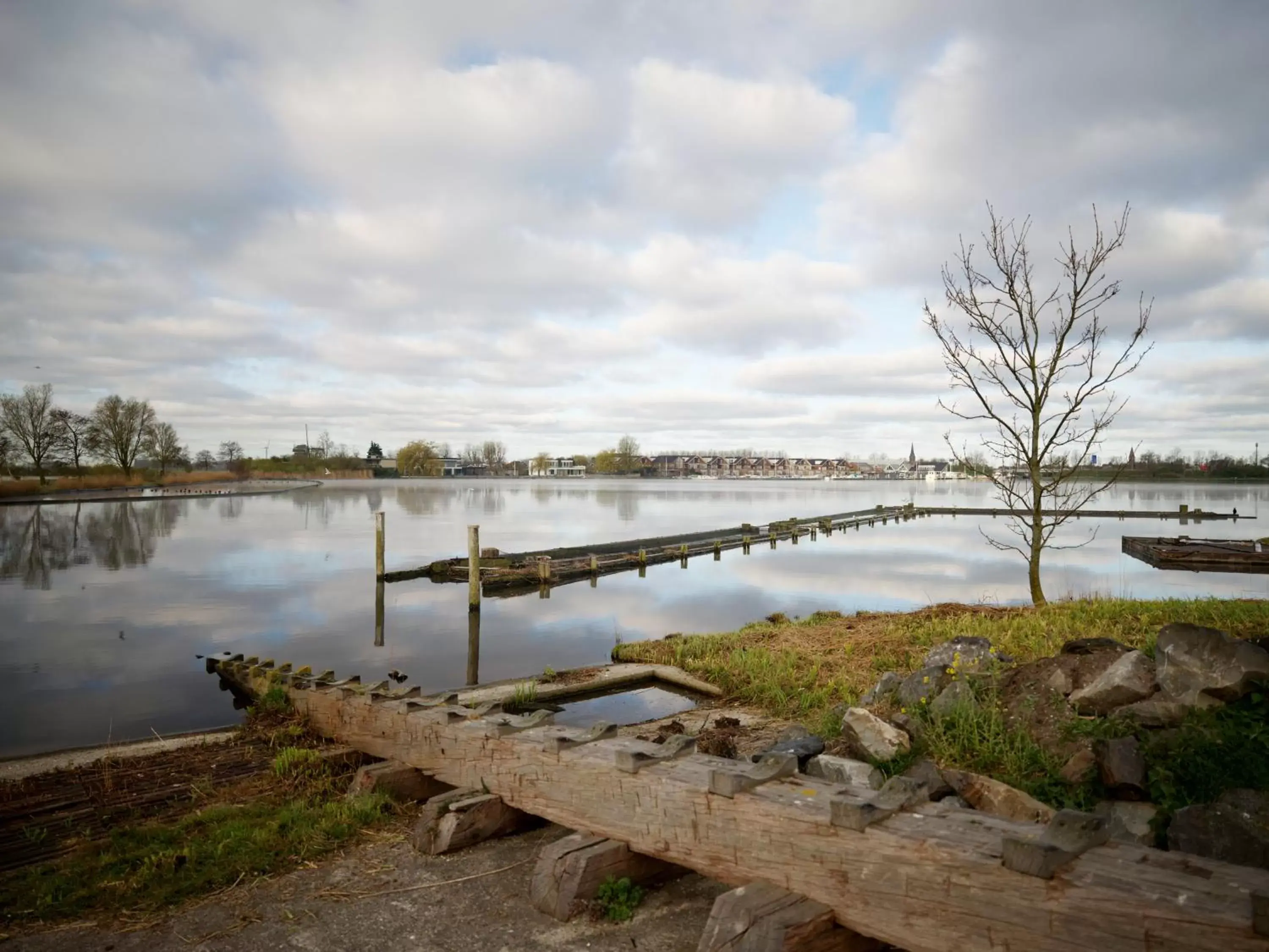 Lake view in Erfgoedpark De Hoop Appartementen