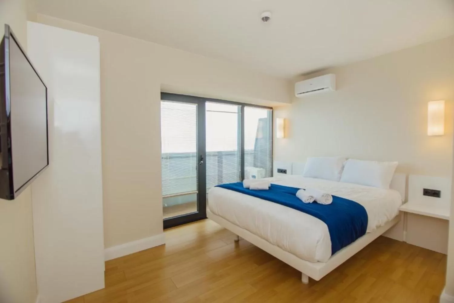 Bed in Special Apartments In Orbi City Batumi