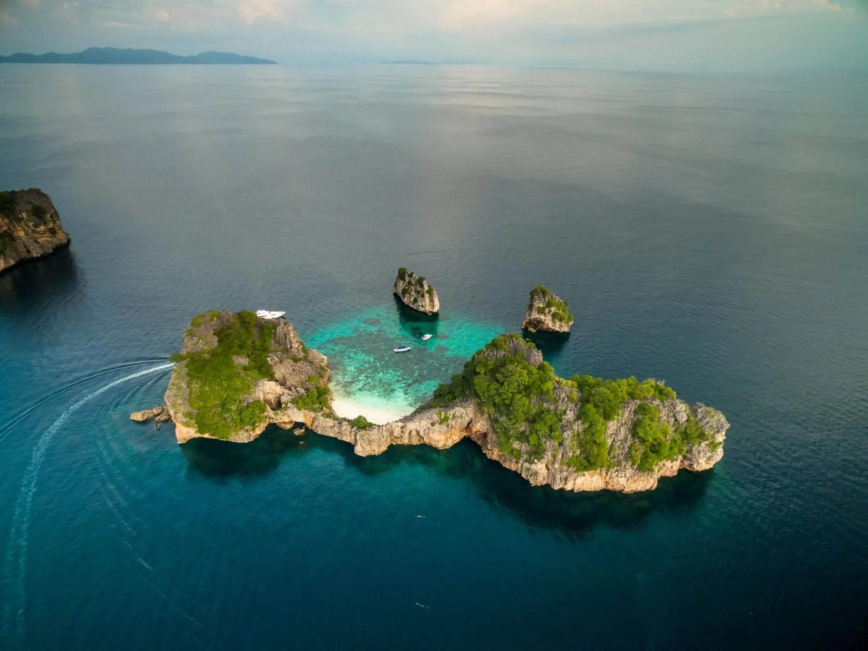 Snorkeling, Bird's-eye View in Pimalai Resort & Spa - SHA Extra Plus