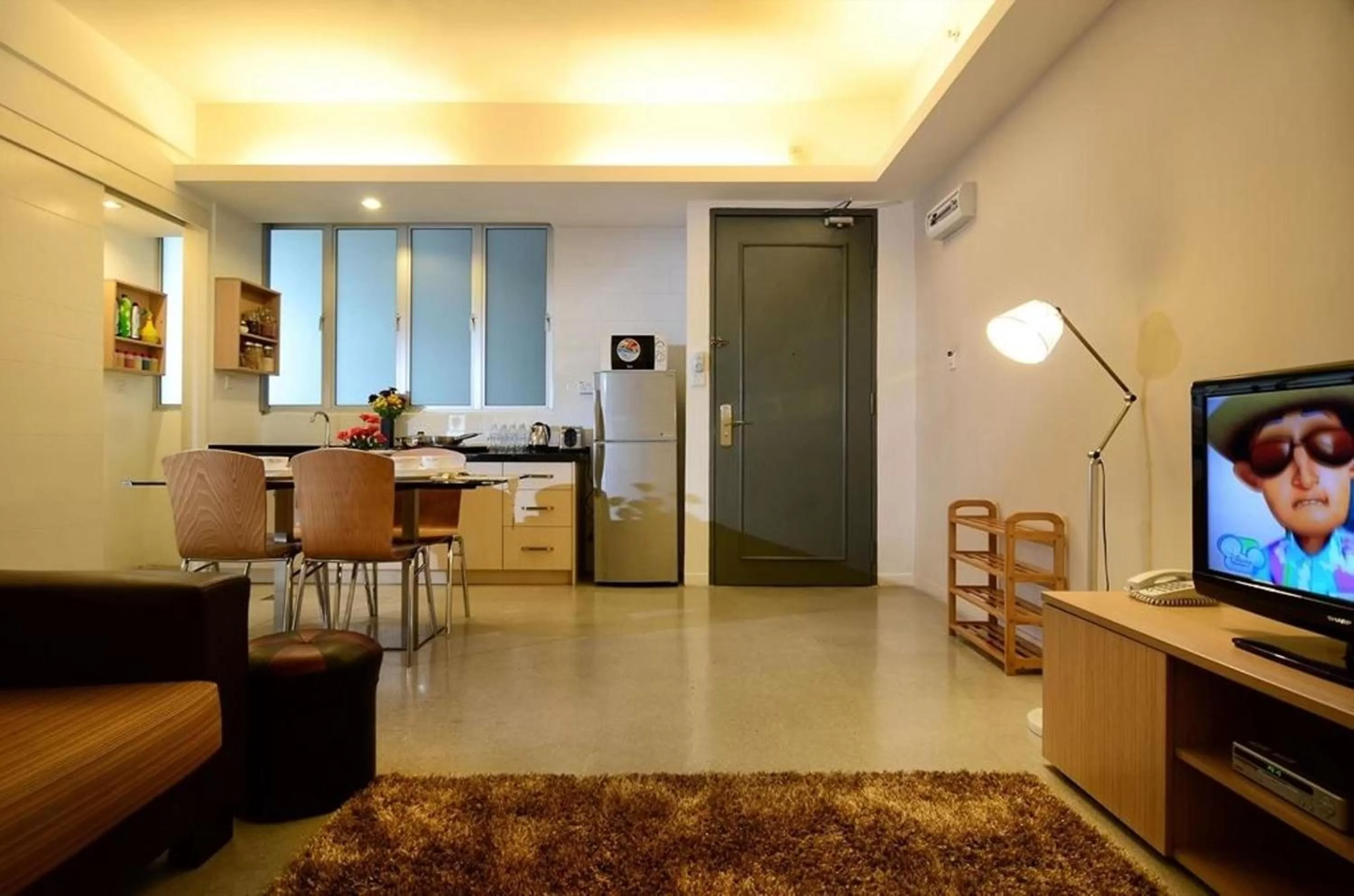 Living room in One-Stop Residence & Hotel