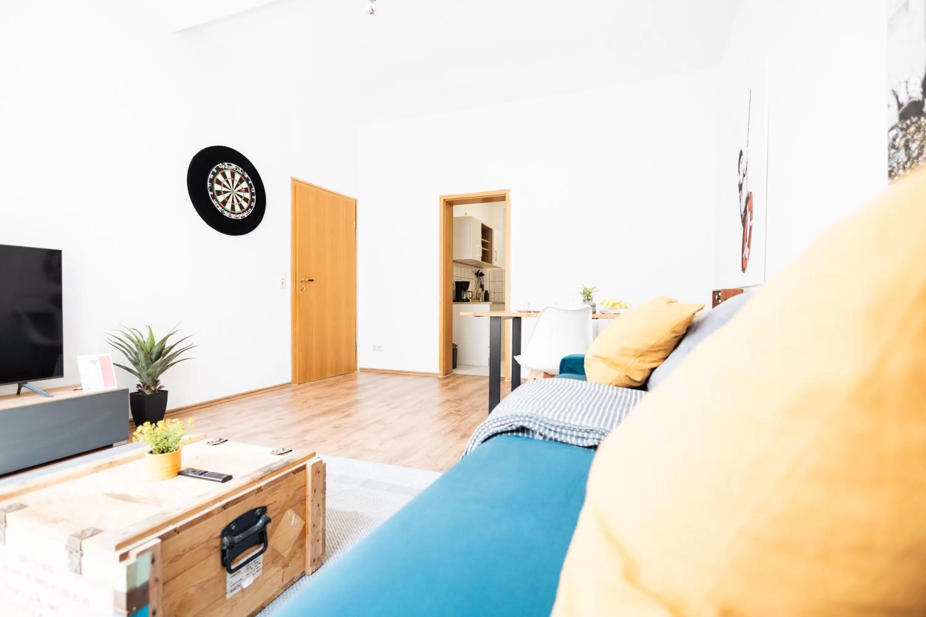 Living room in Apartments an der Oper - Innenstadt - Zentral - Küche - Wifi - Powered by Ko-Living