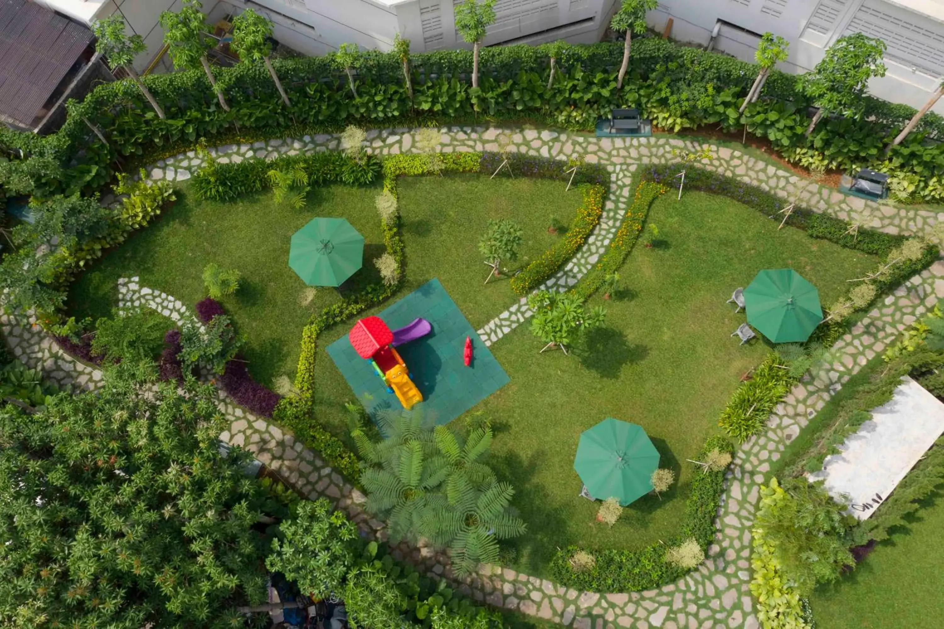 Garden, Bird's-eye View in Somerset Sudirman Jakarta