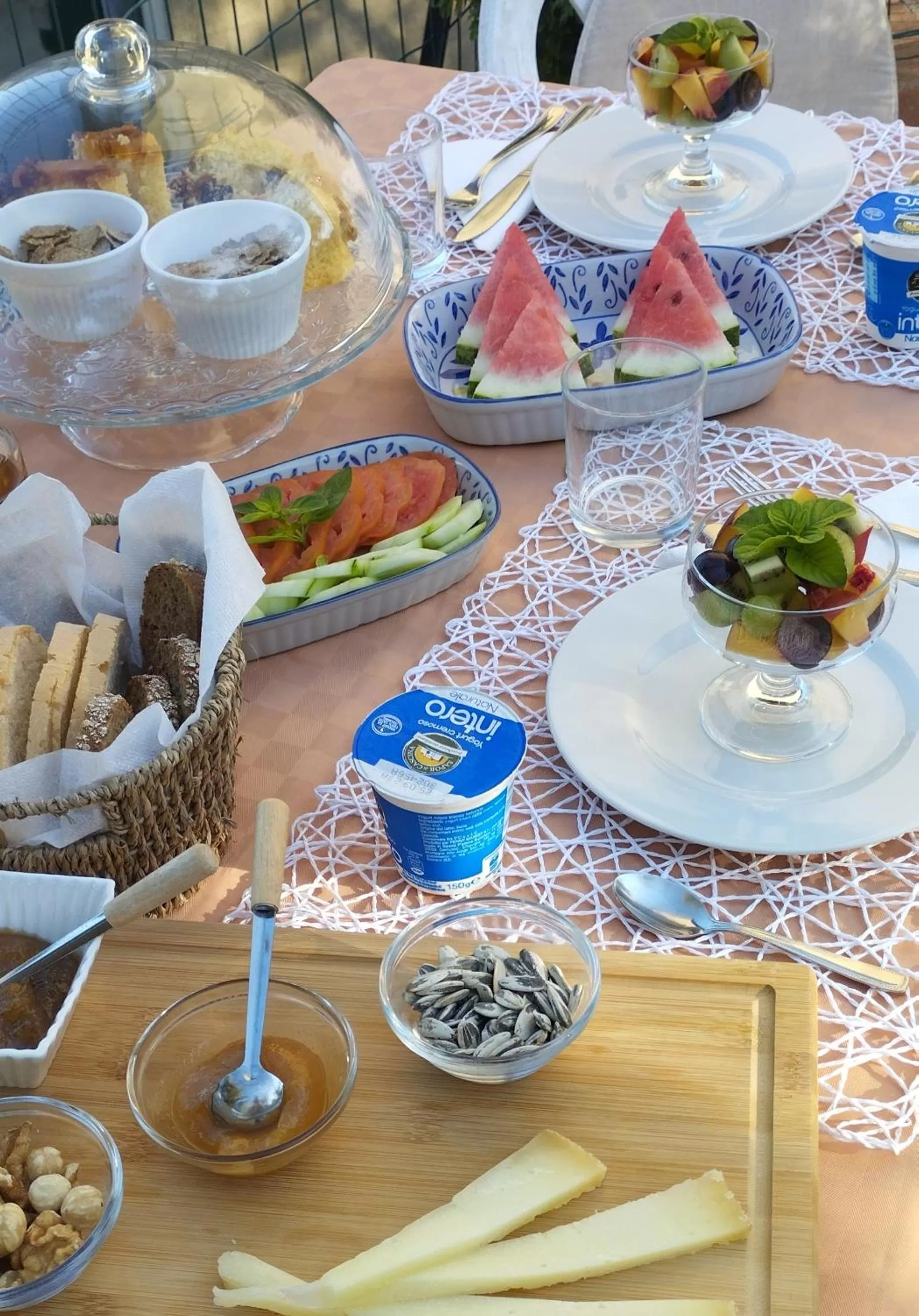 Food in La Casa tra Gli Ulivi Cottage House