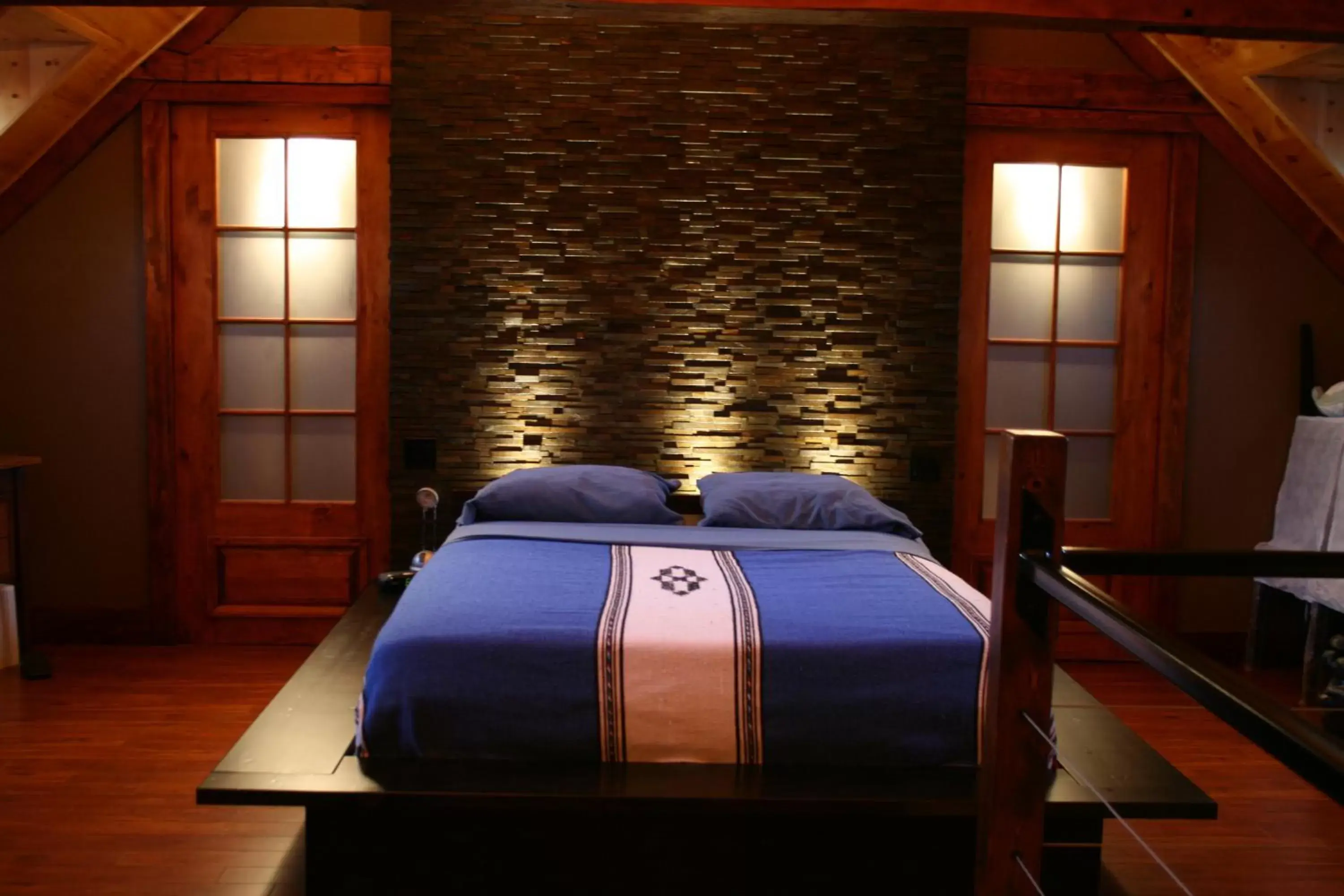 Bed in Manoir Ramezay