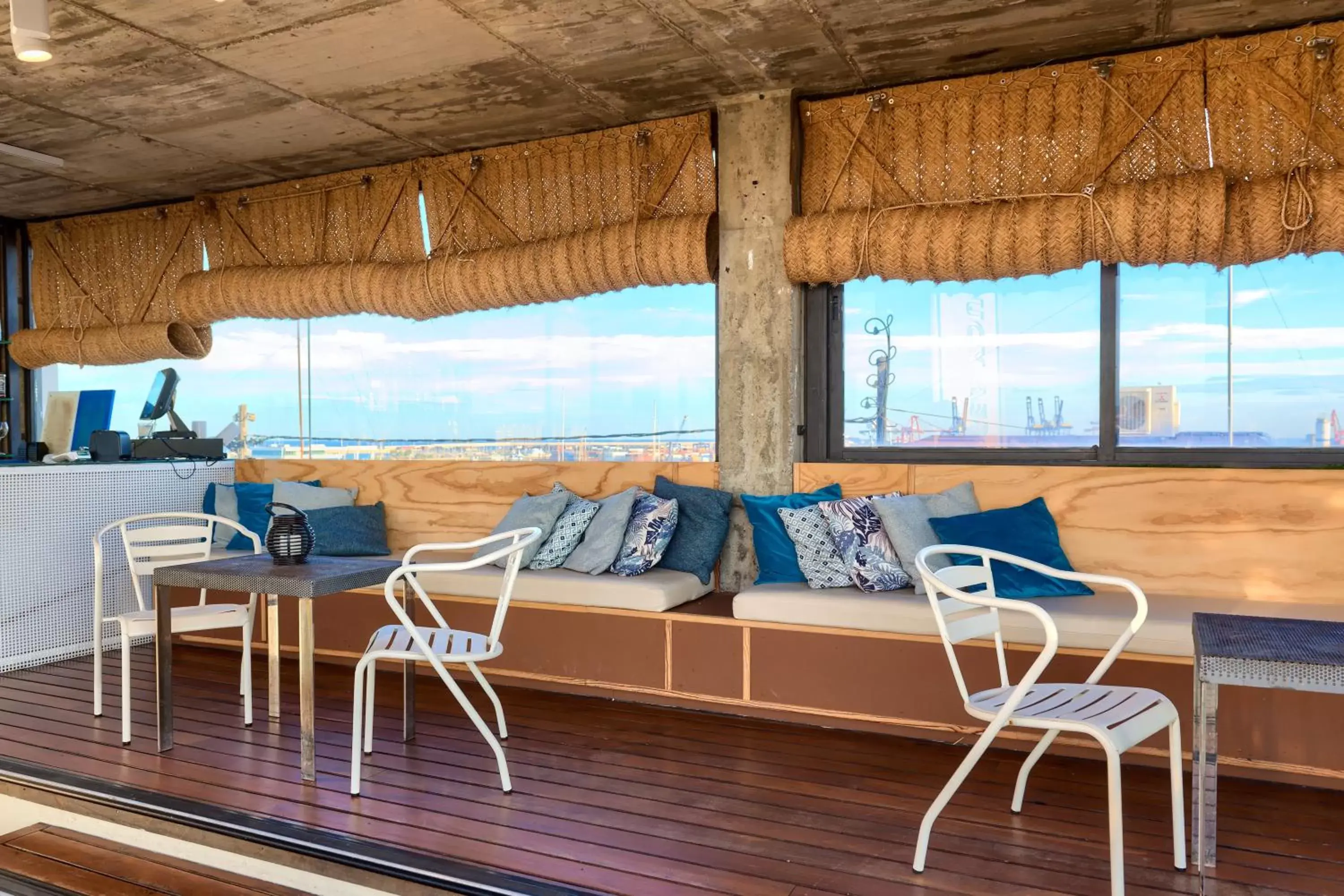 Balcony/Terrace in Sea You Hotel Port Valencia