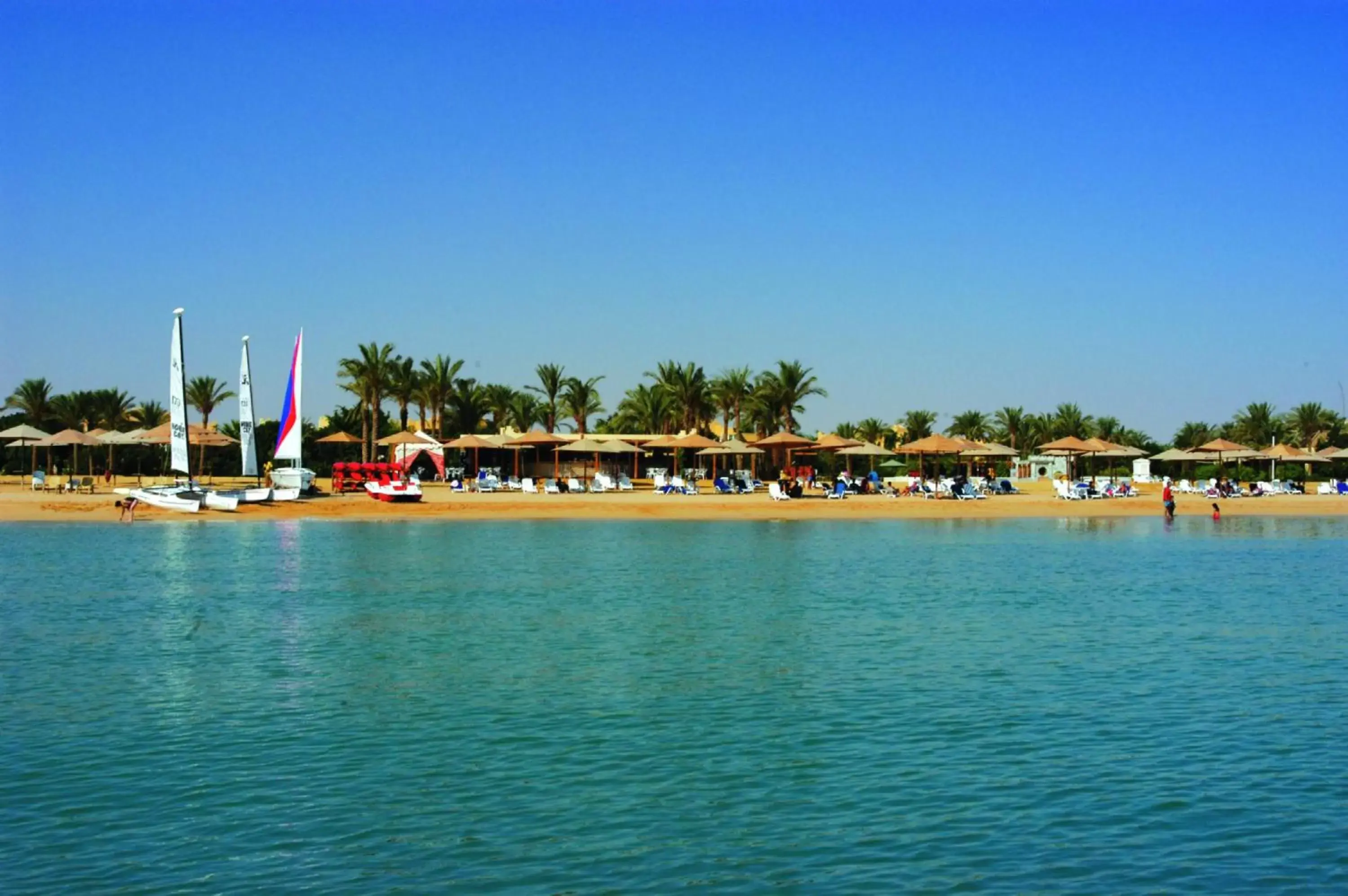 Beach in Stella Di Mare Sea Club Hotel