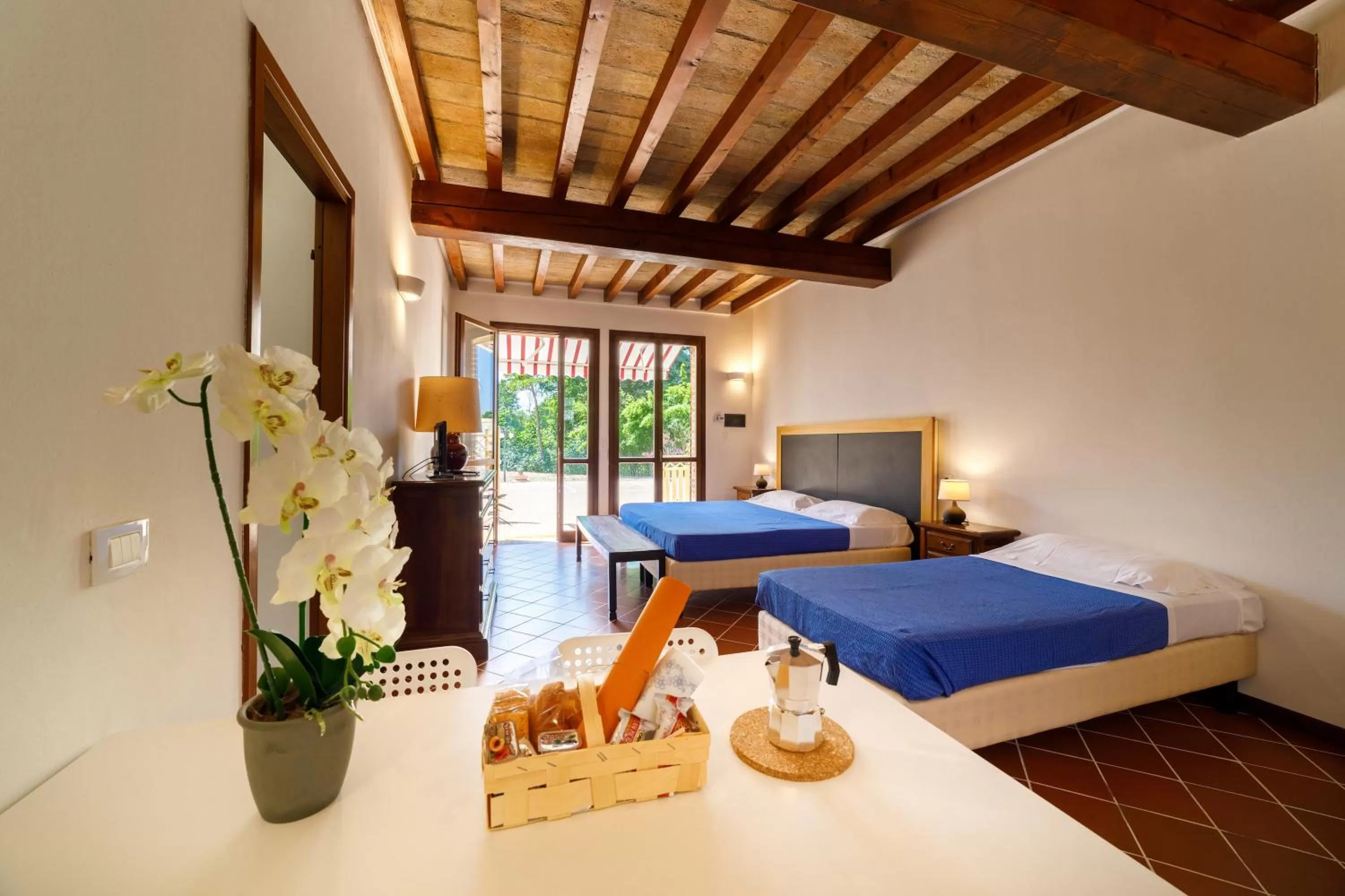 Coffee/tea facilities, Bed in La Corte del Mulino