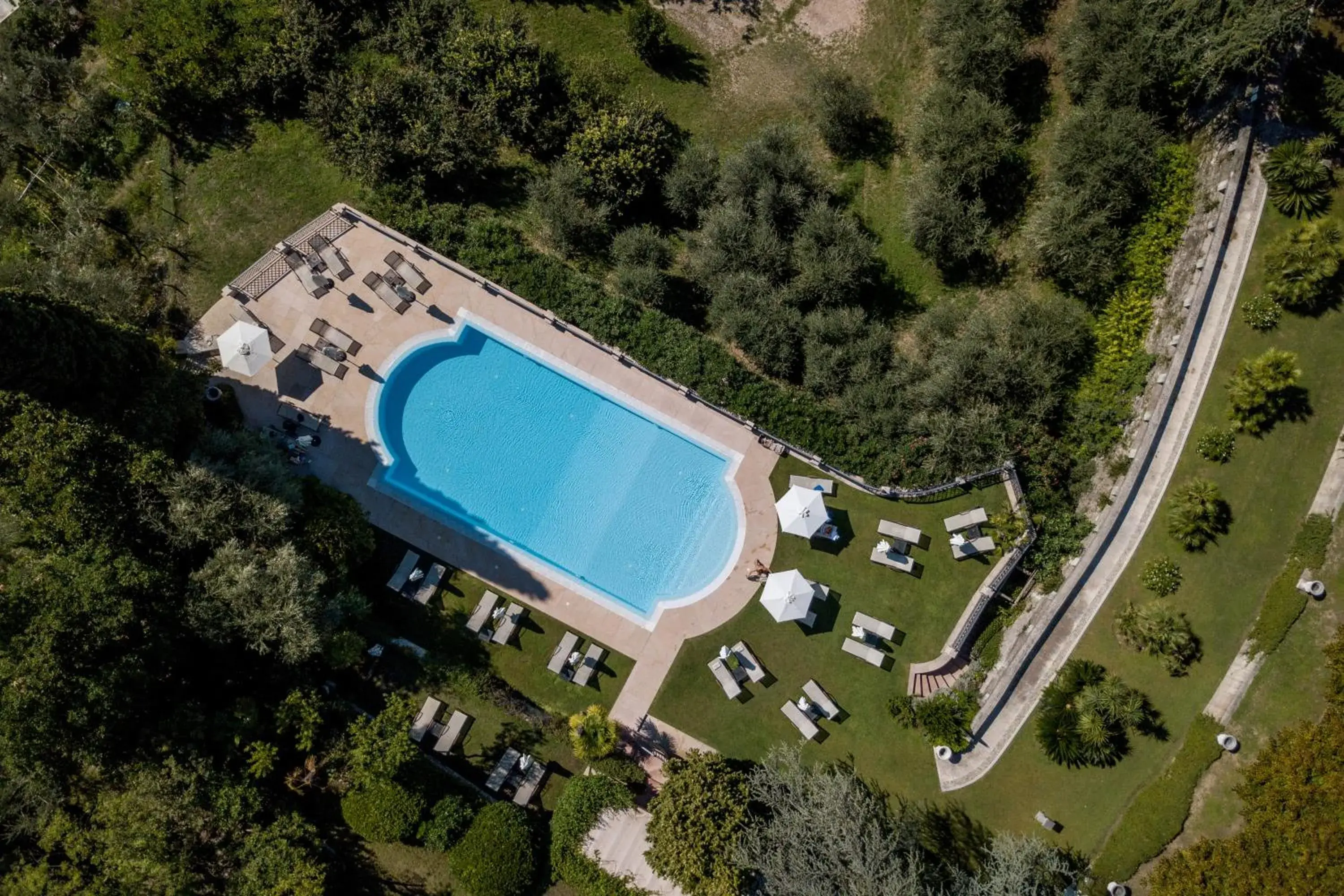 Bird's-eye View in Hotel Villa Del Sogno