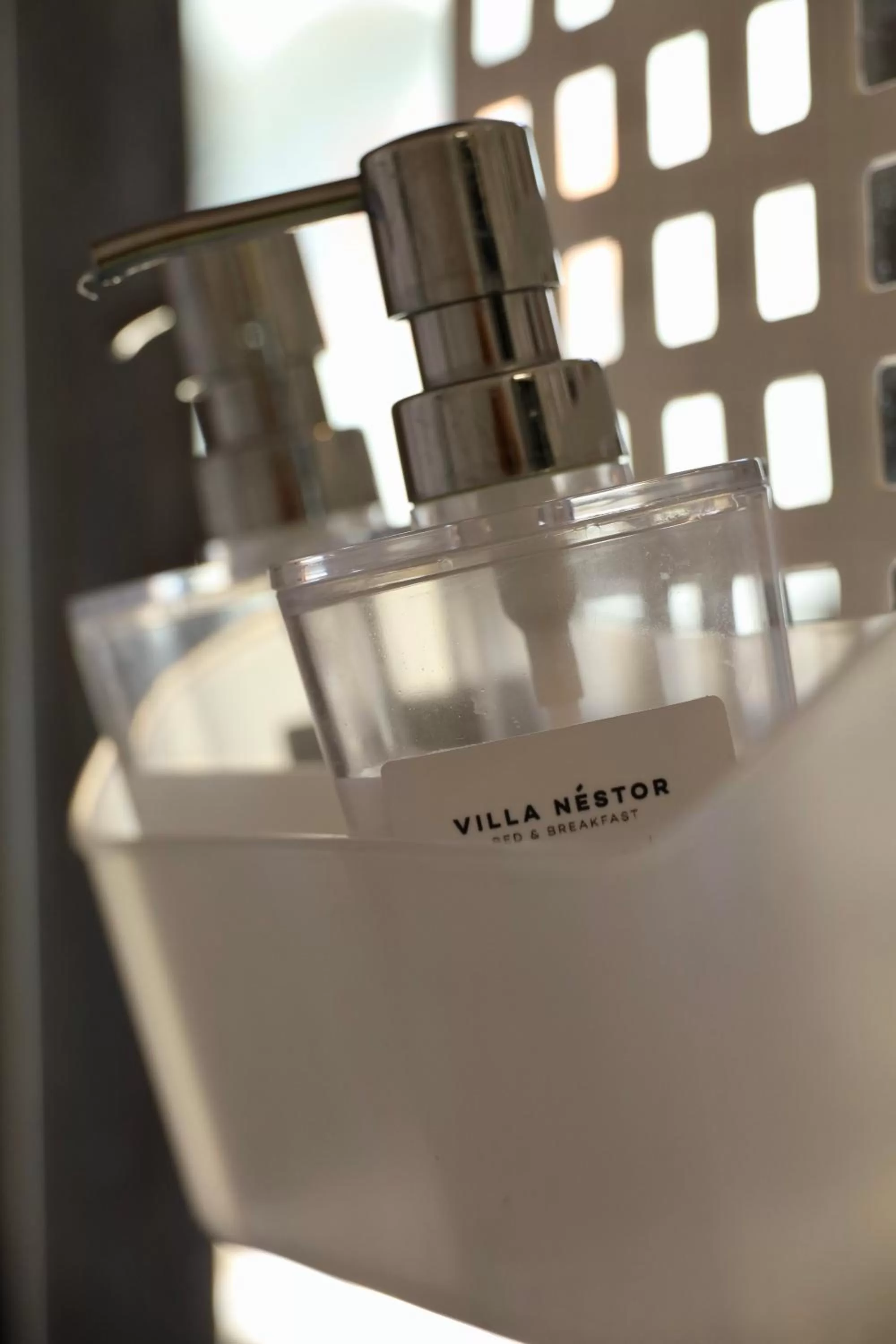 Decorative detail in Villa Nestor