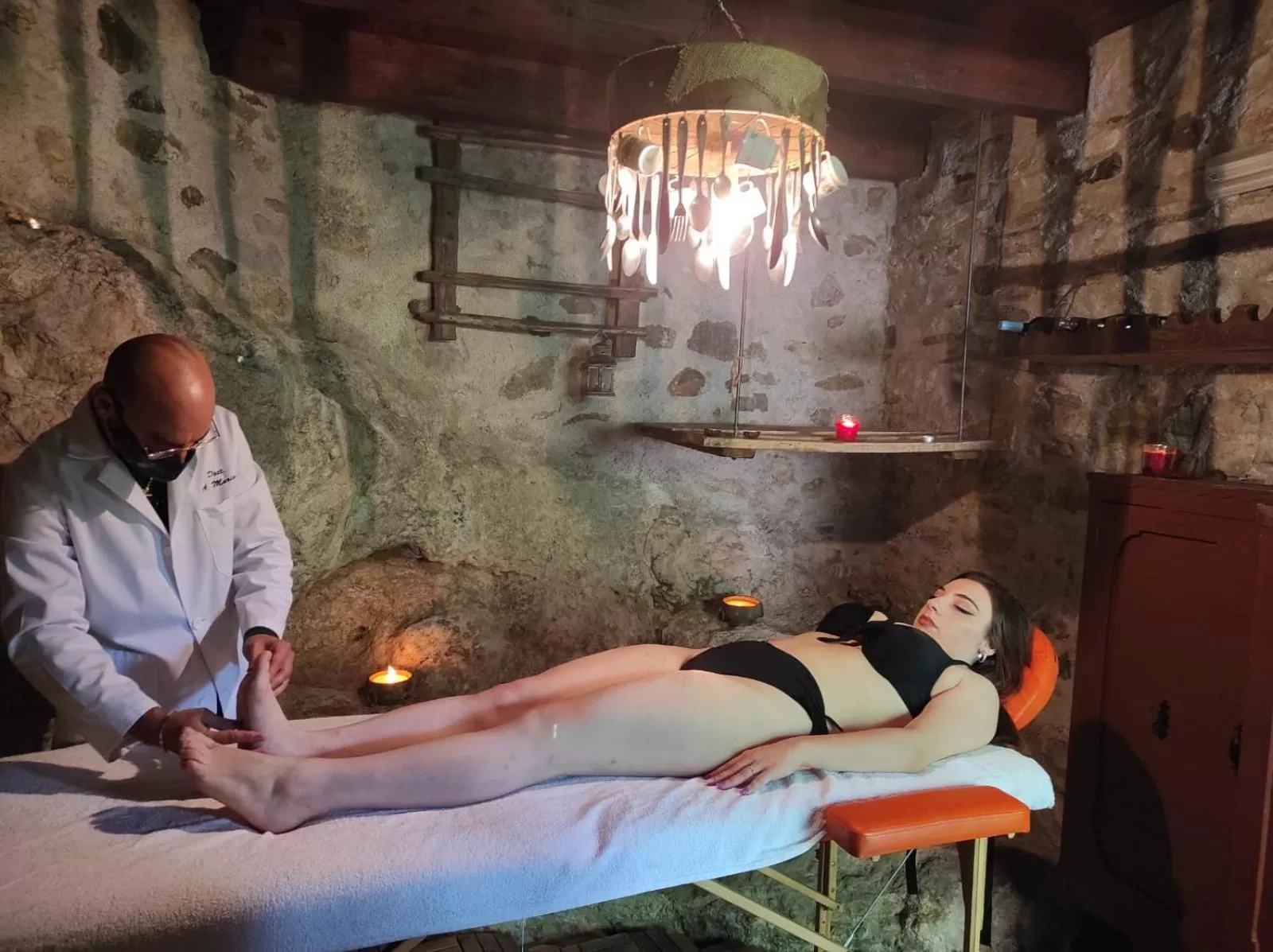 Spa and wellness centre/facilities in B&B La Voce del Fiume Dimora storica di Charme