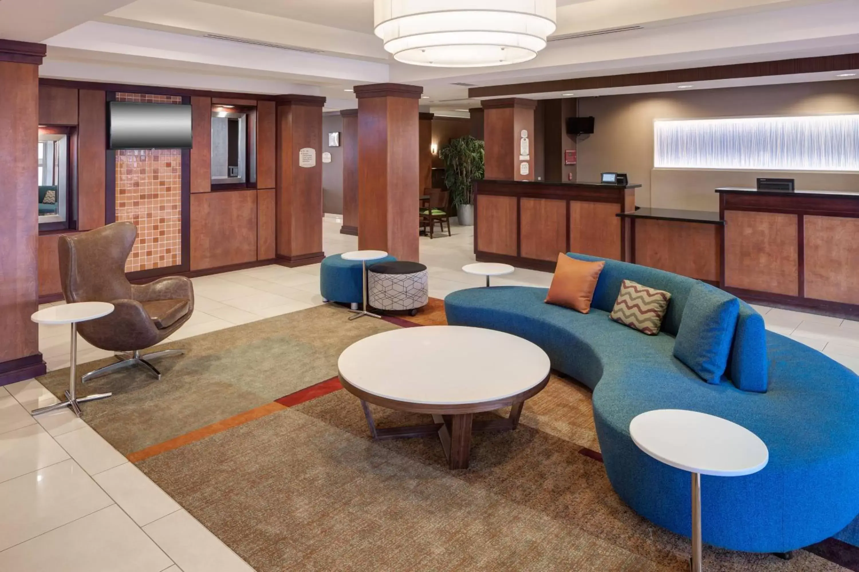 Lobby or reception, Lounge/Bar in Fairfield Inn and Suites Phoenix Chandler Fashion Center