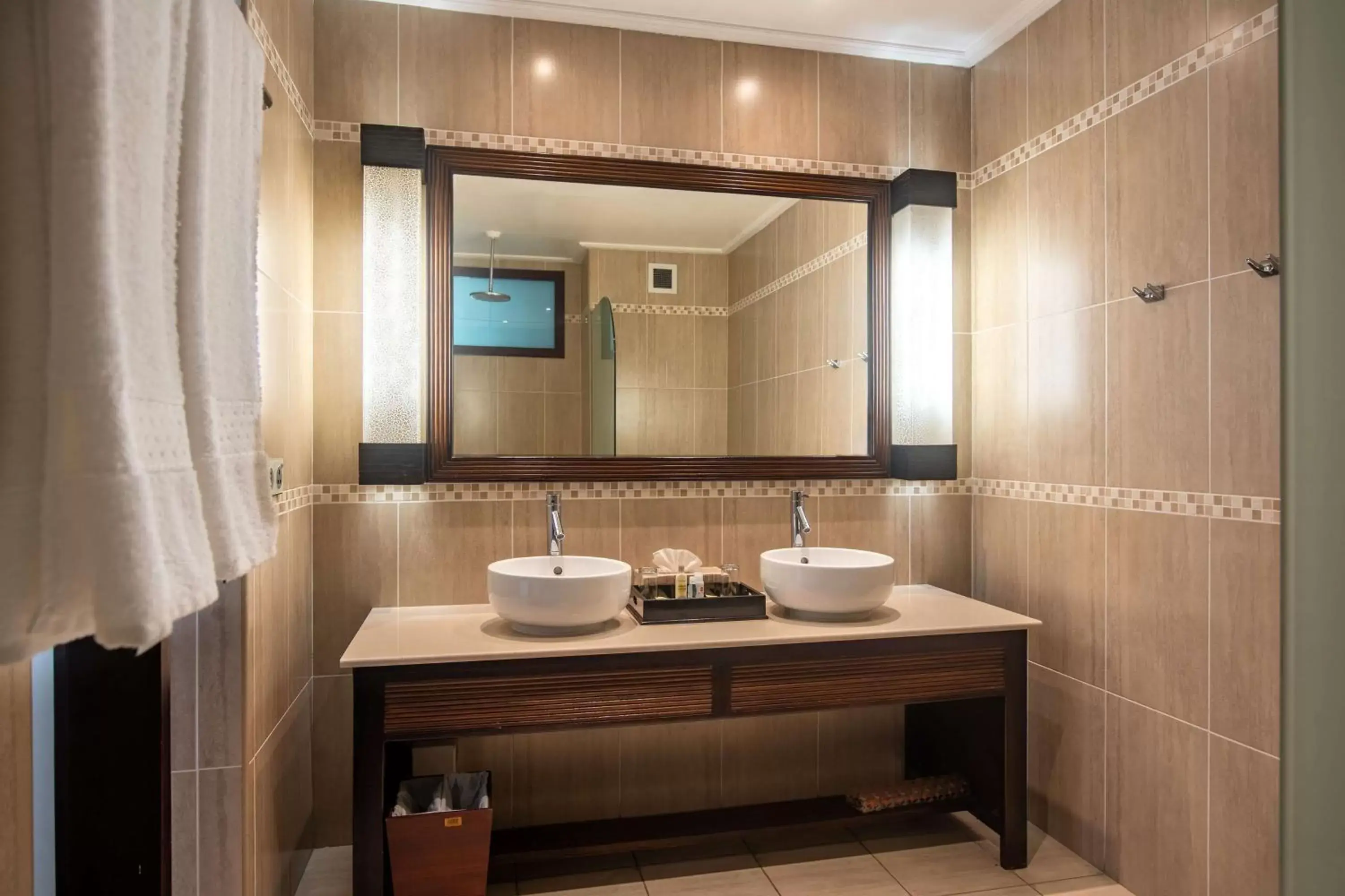 Bathroom in DoubleTree by Hilton Seychelles Allamanda Resort & Spa