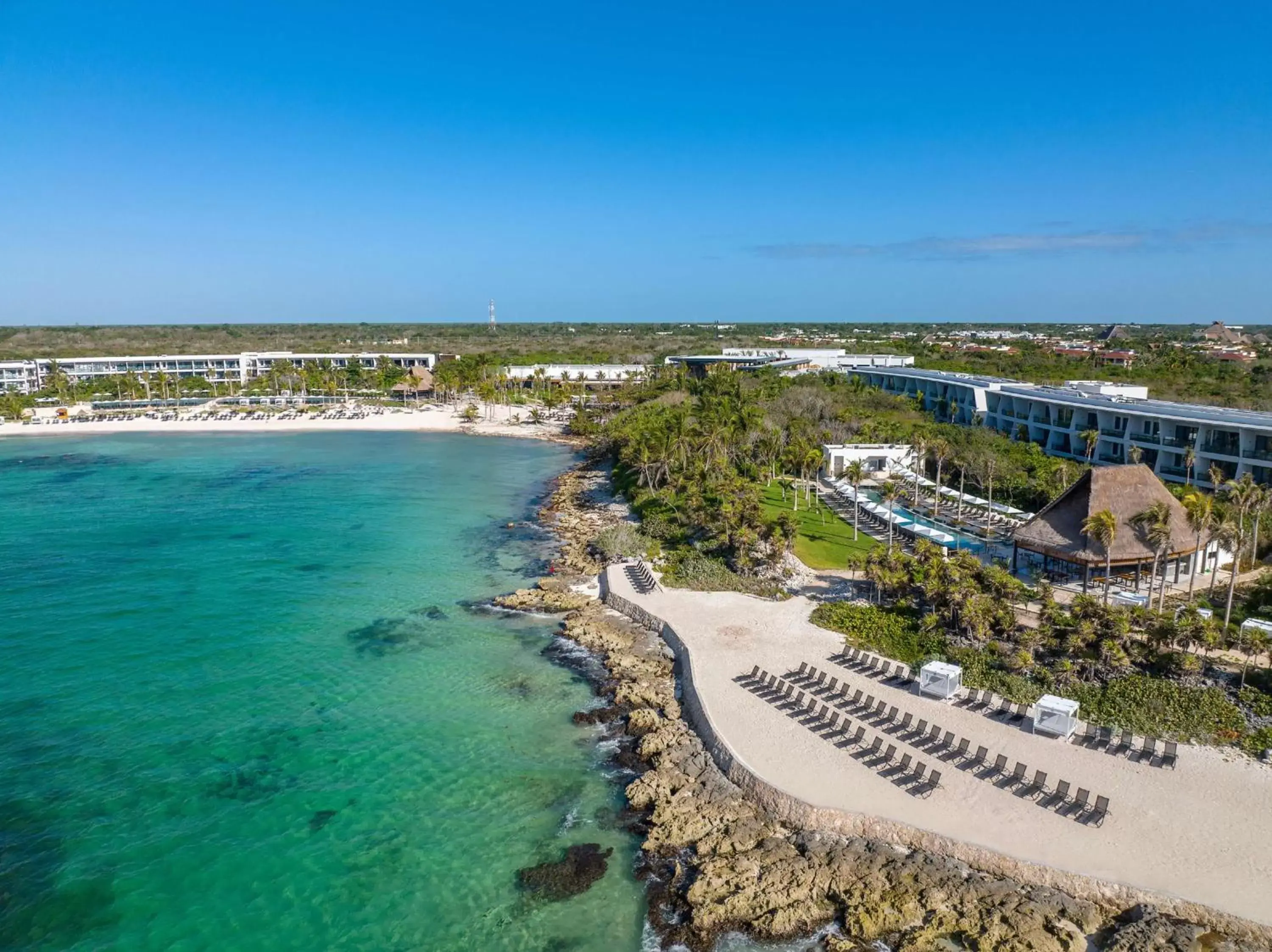 Property building, Bird's-eye View in Conrad Tulum Riviera Maya