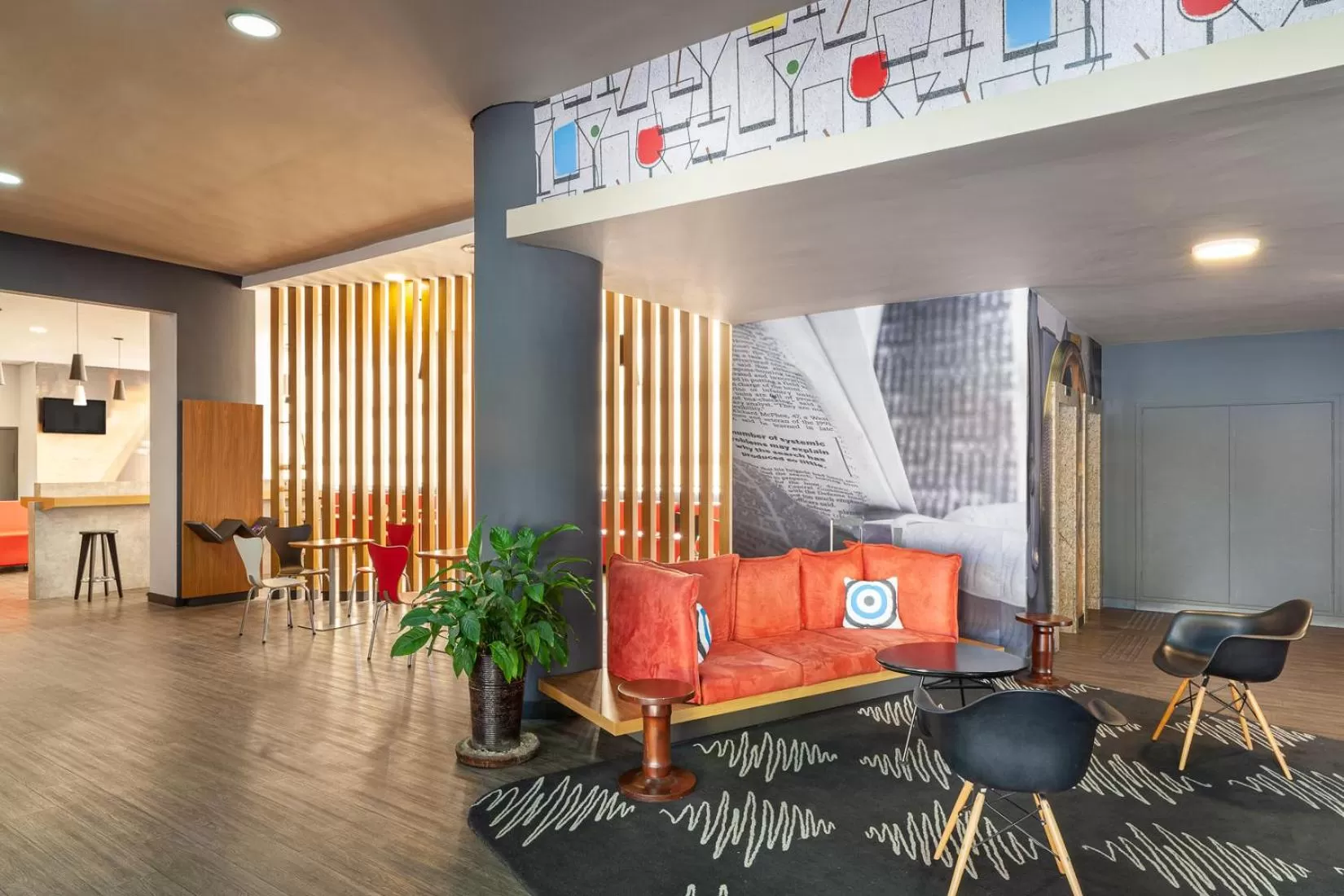 Living room in ibis Sao Jose dos Campos Dutra