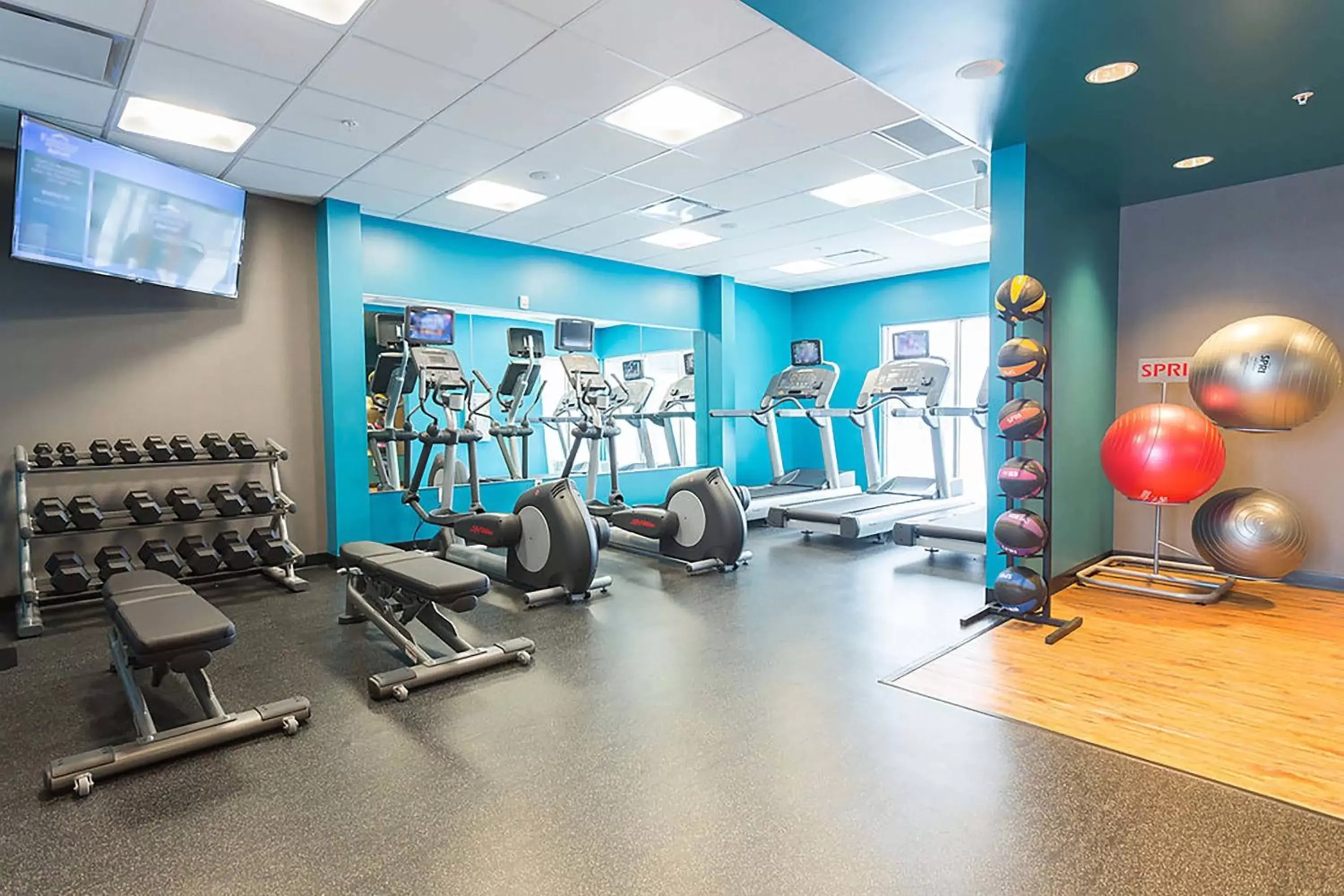 Fitness centre/facilities, Fitness Center/Facilities in Fairfield Inn & Suites by Marriott Jamestown