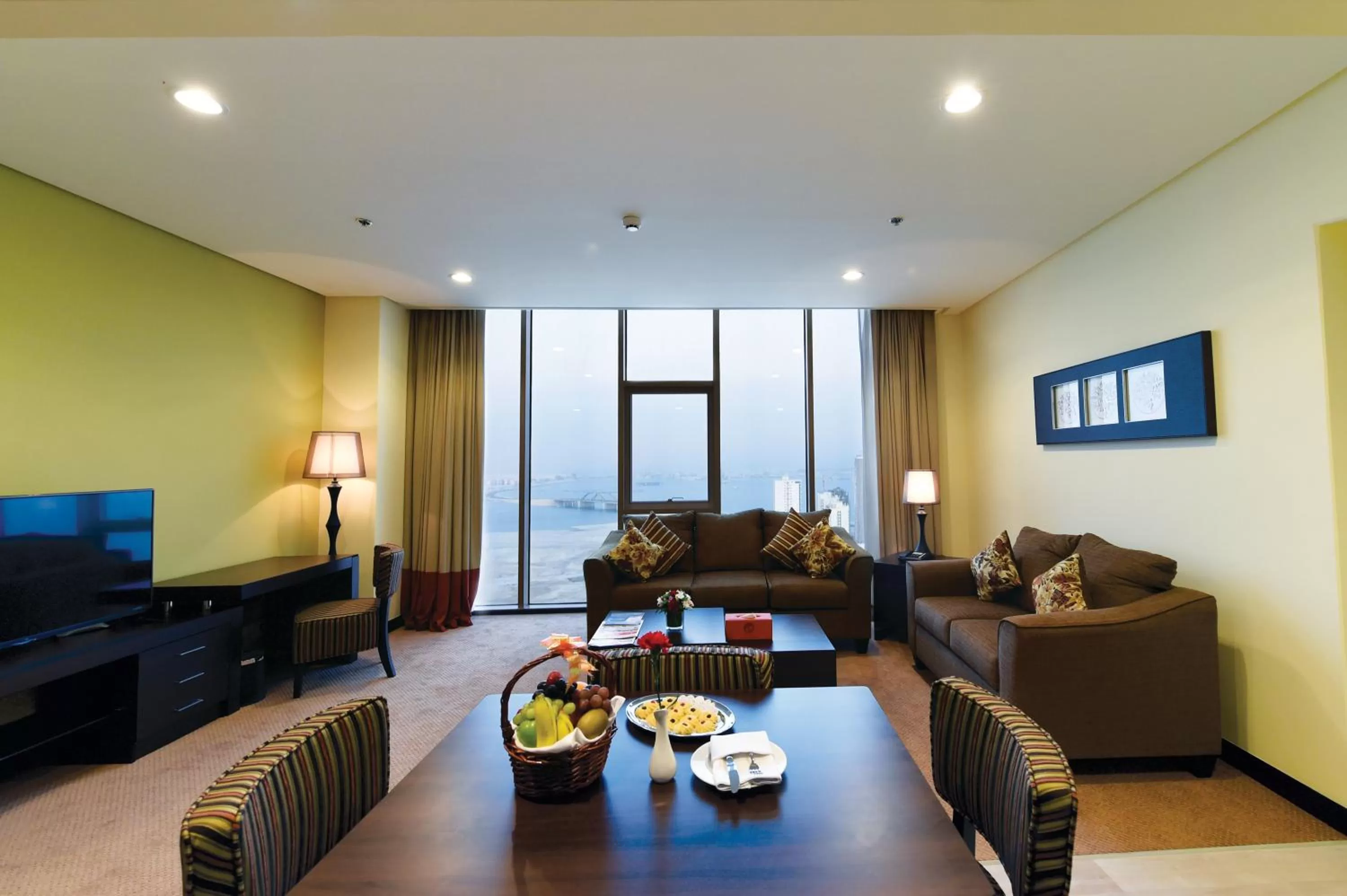 Living room in Orange Suites Hotel