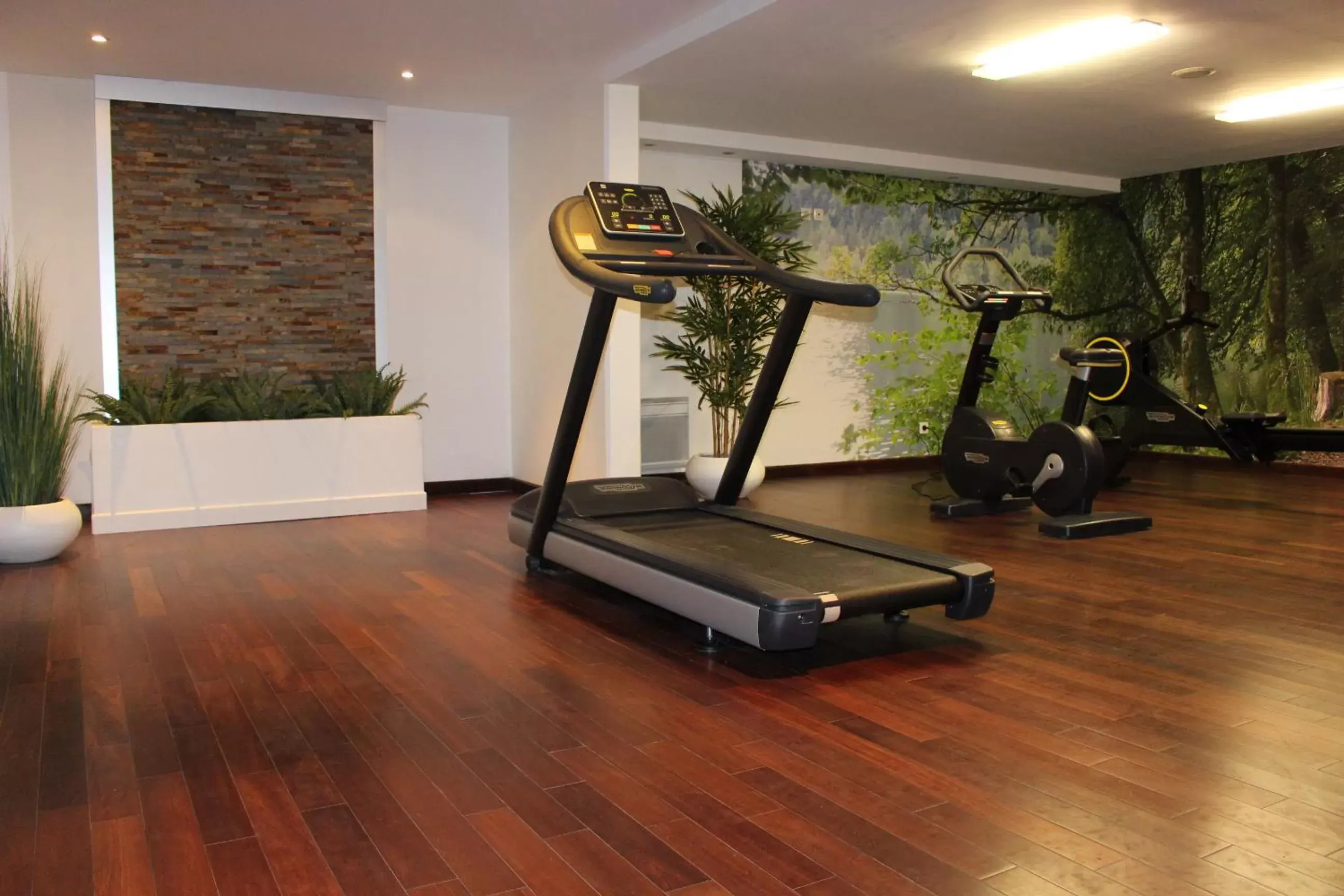 Fitness centre/facilities in Hotel de Berny Fitness centre/facilities in Hotel de Berny