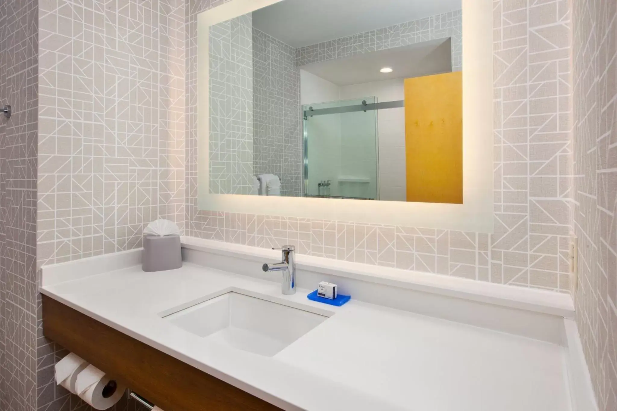 Bathroom in Holiday Inn Express Absecon-Atlantic City Area, an IHG Hotel