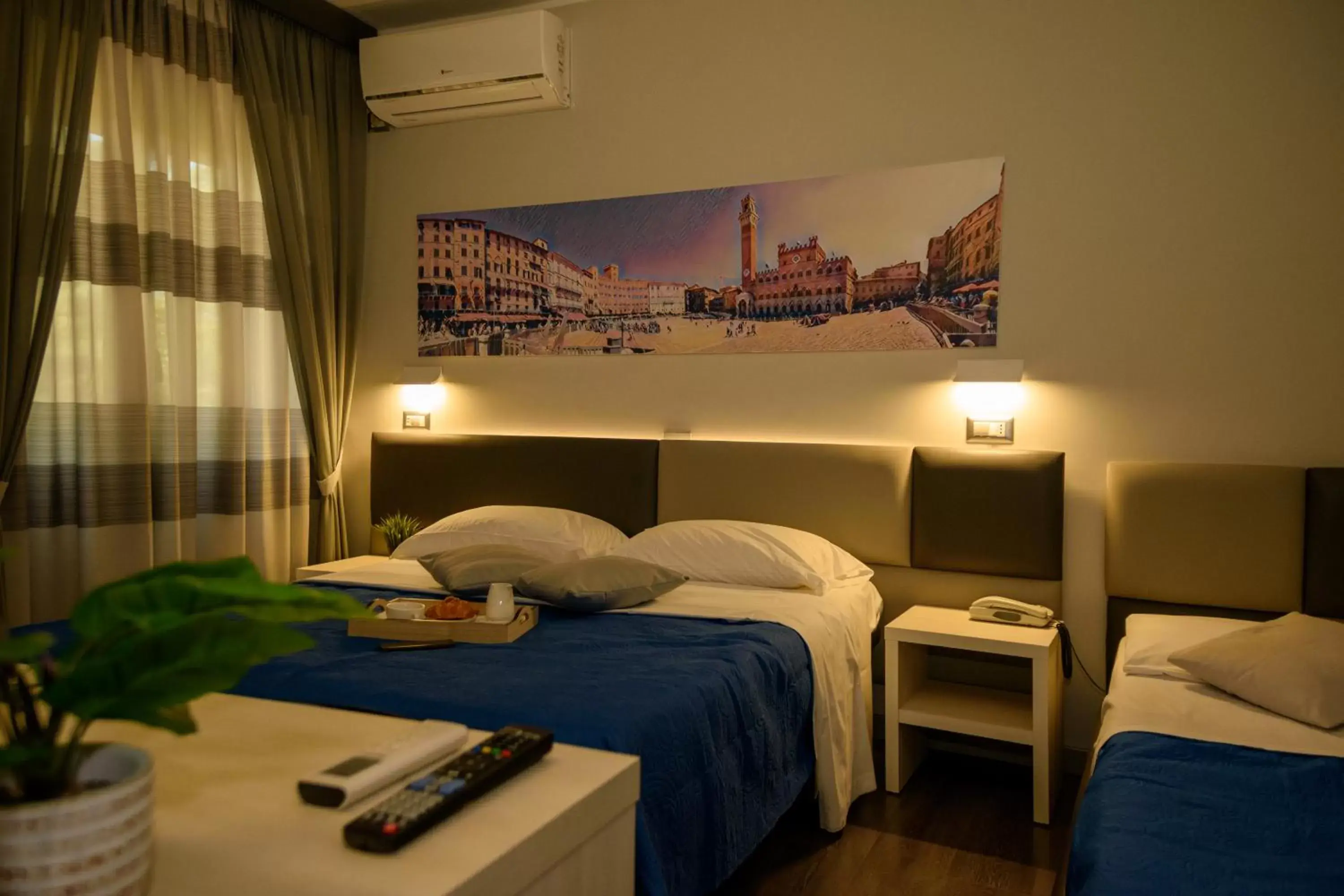 Bed in Hotel Anna Siena Nord