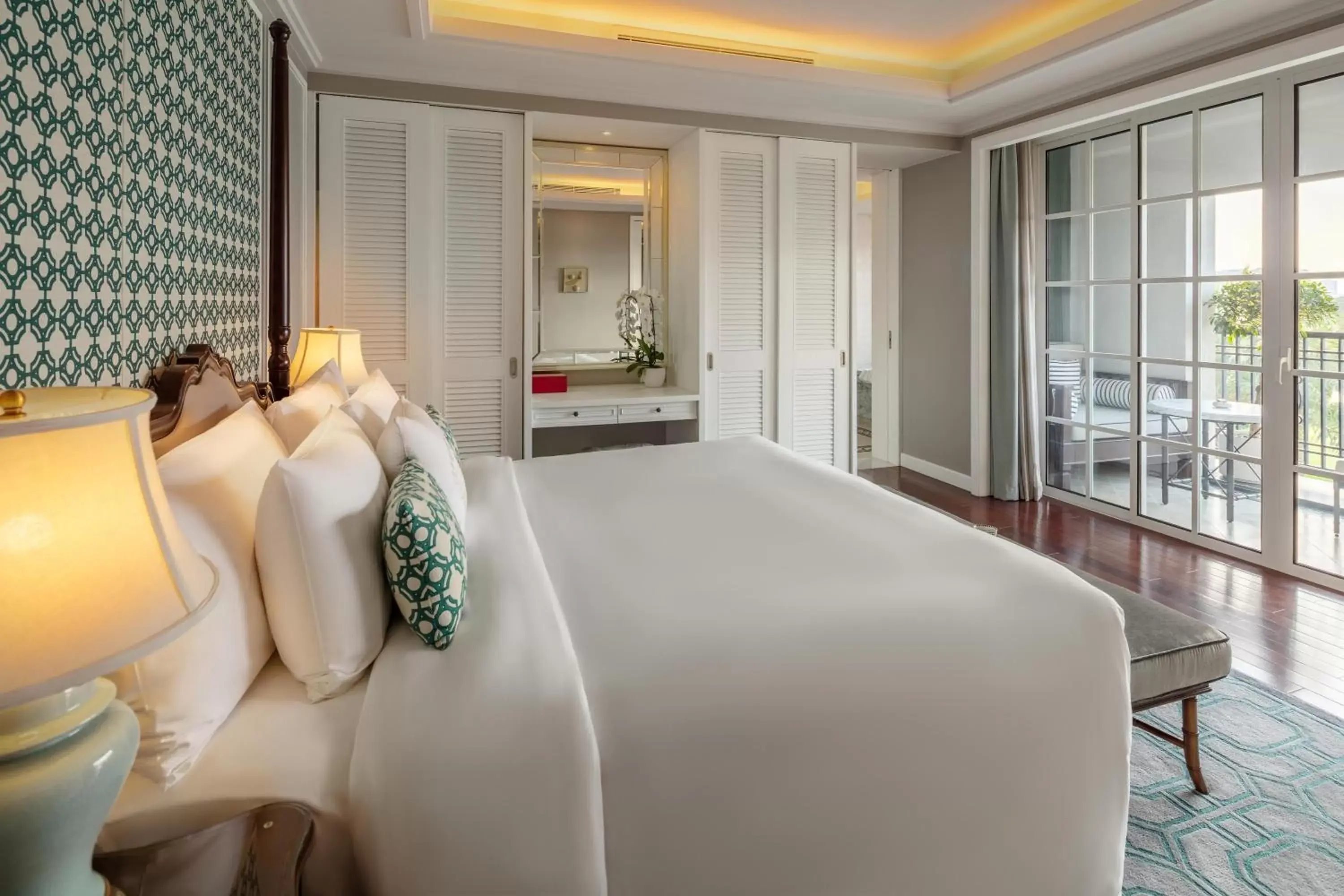 Bed in Mia Saigon – Luxury Boutique Hotel