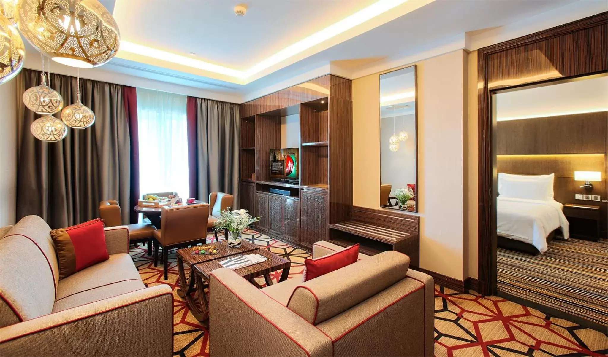 Activities, Seating Area in Dusit D2 Kenz Hotel Dubai