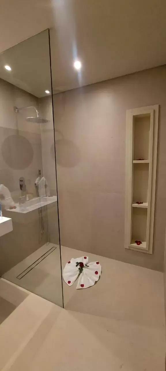 Shower, Bathroom in Hotel Almas