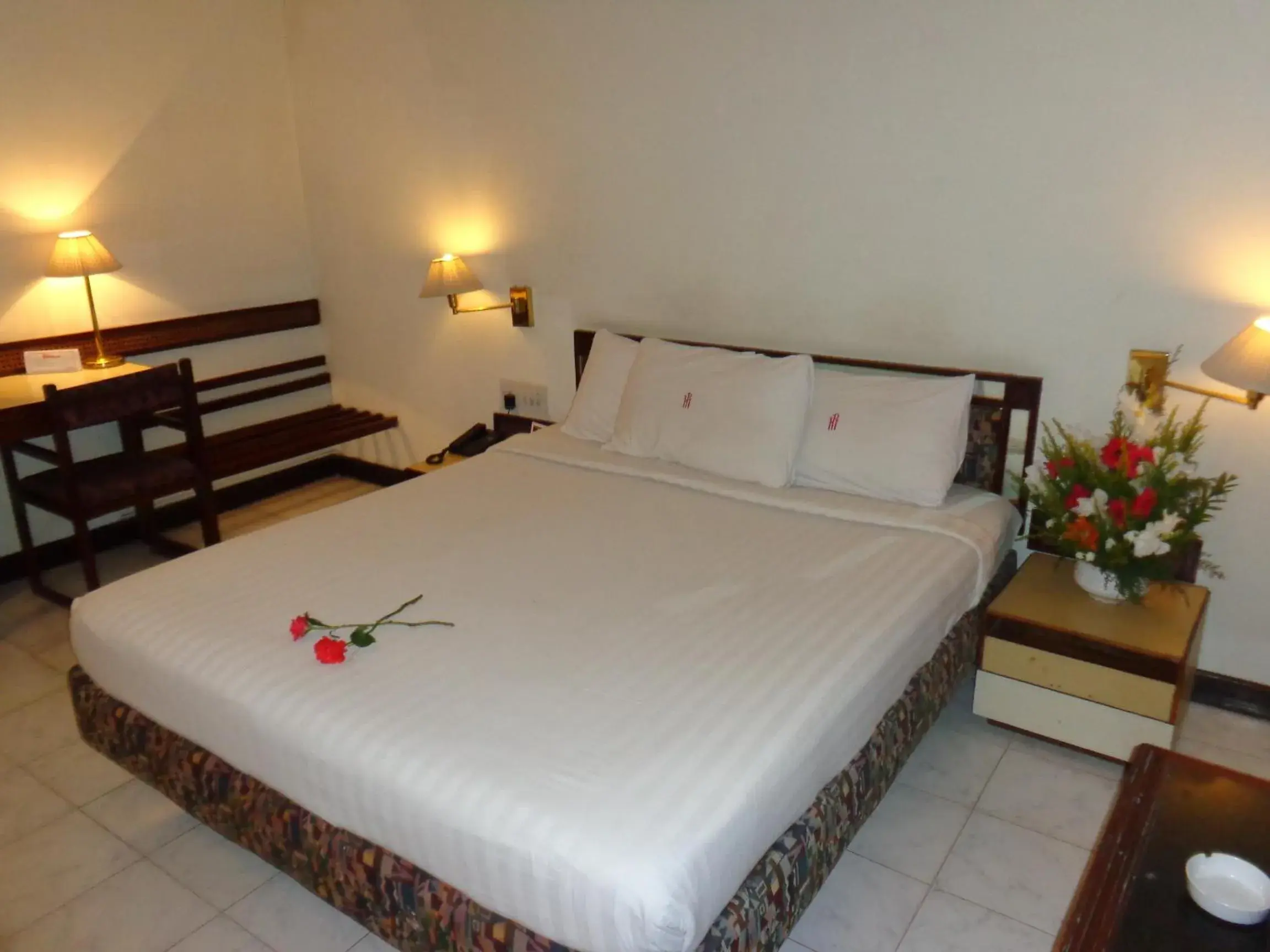 Photo of the whole room, Bed in Hotel Poonja International