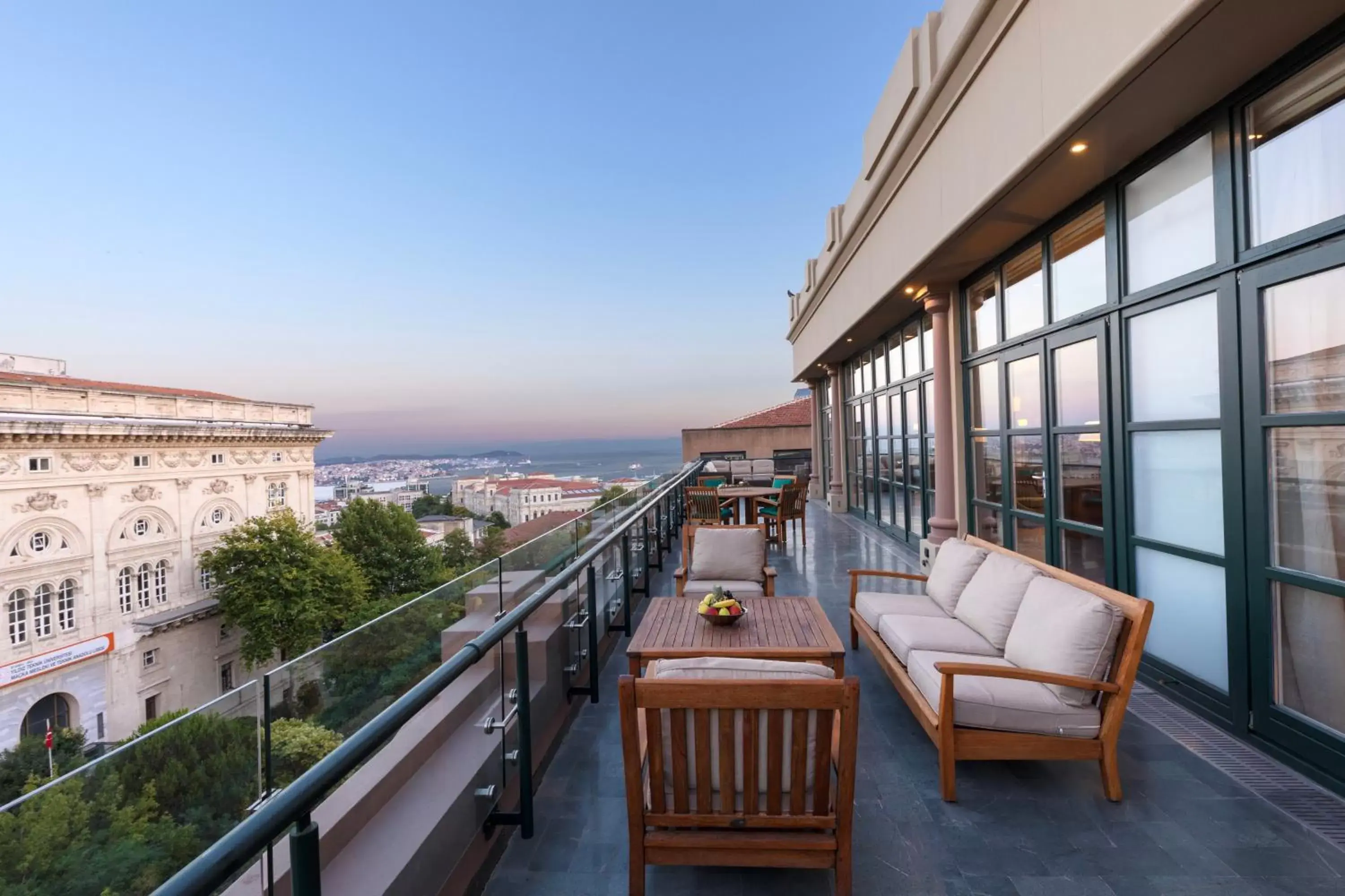 View (from property/room), Balcony/Terrace in Park Hyatt Istanbul - Macka Palas