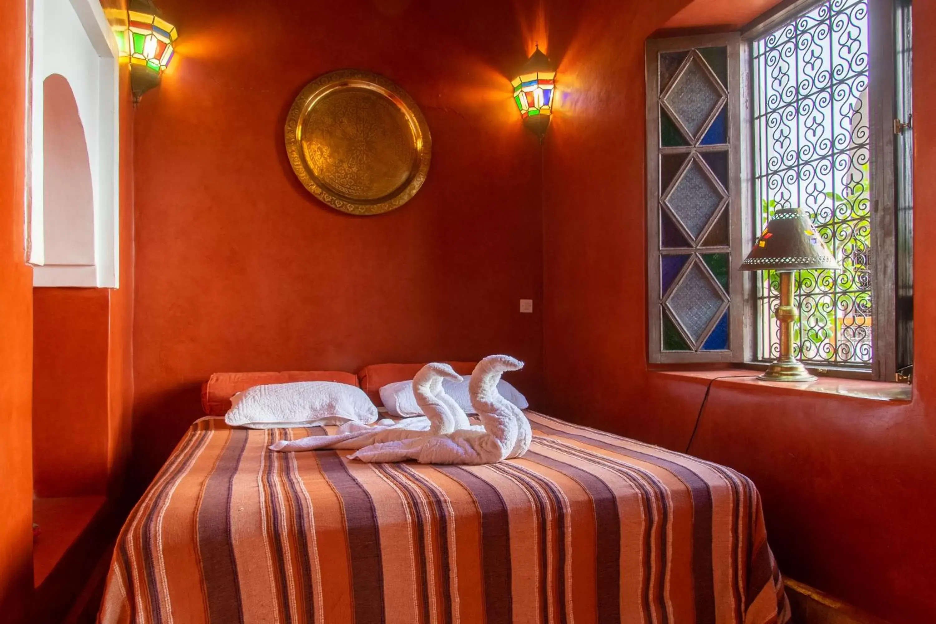 Bedroom, Bed in Riad Le Jardin de Lea, Suites & Spa