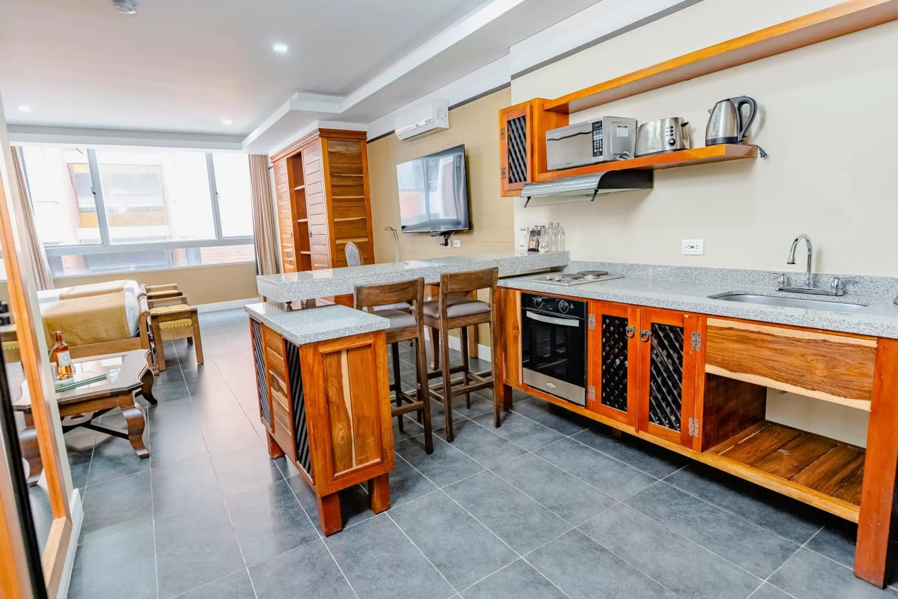 kitchen, Kitchen/Kitchenette in Hotel Du Parc