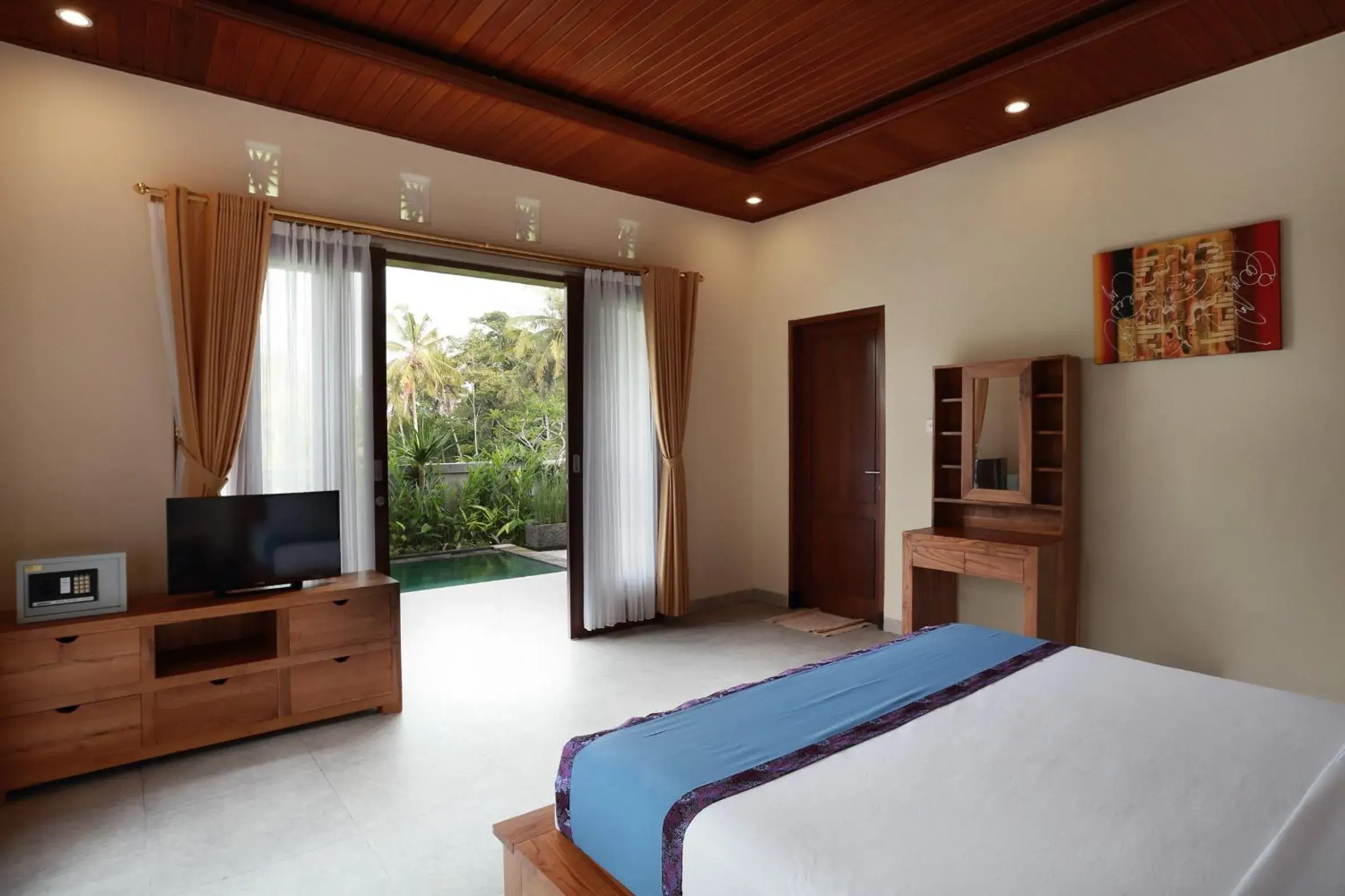 Bedroom, Bed in Dewi Sri Private Villa