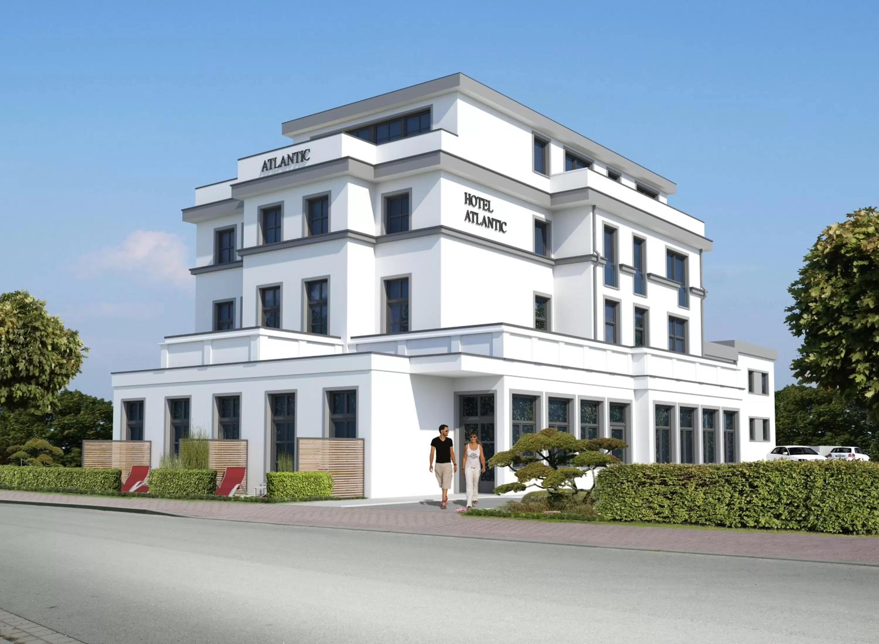 Property Building in Hotel Atlantic